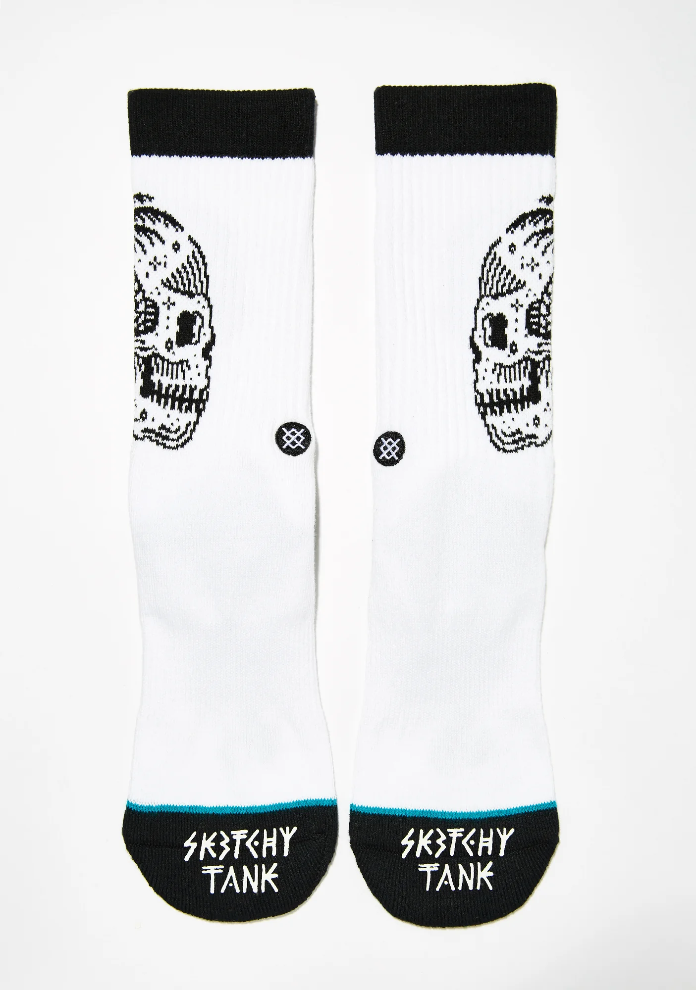 Skull Palm Crew Socks - Image 2
