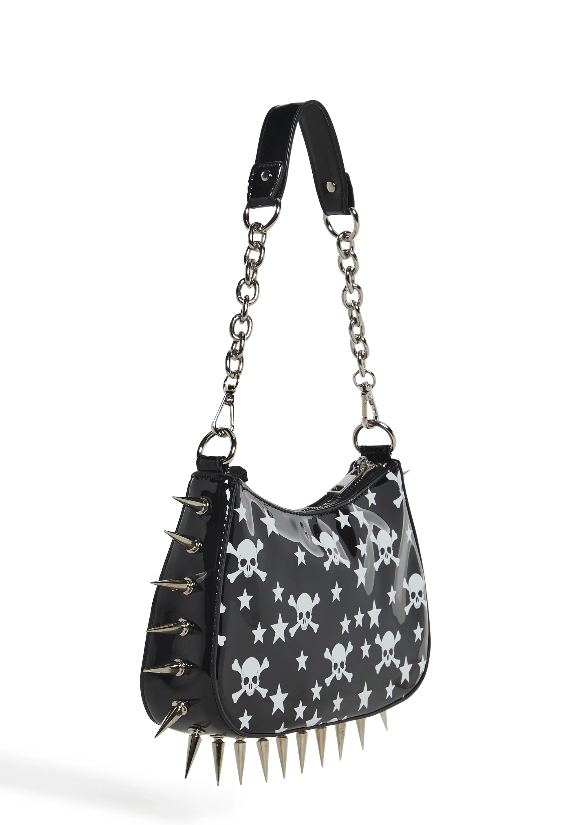 Punk Memories Spiked Shoulder Bag - Image 4