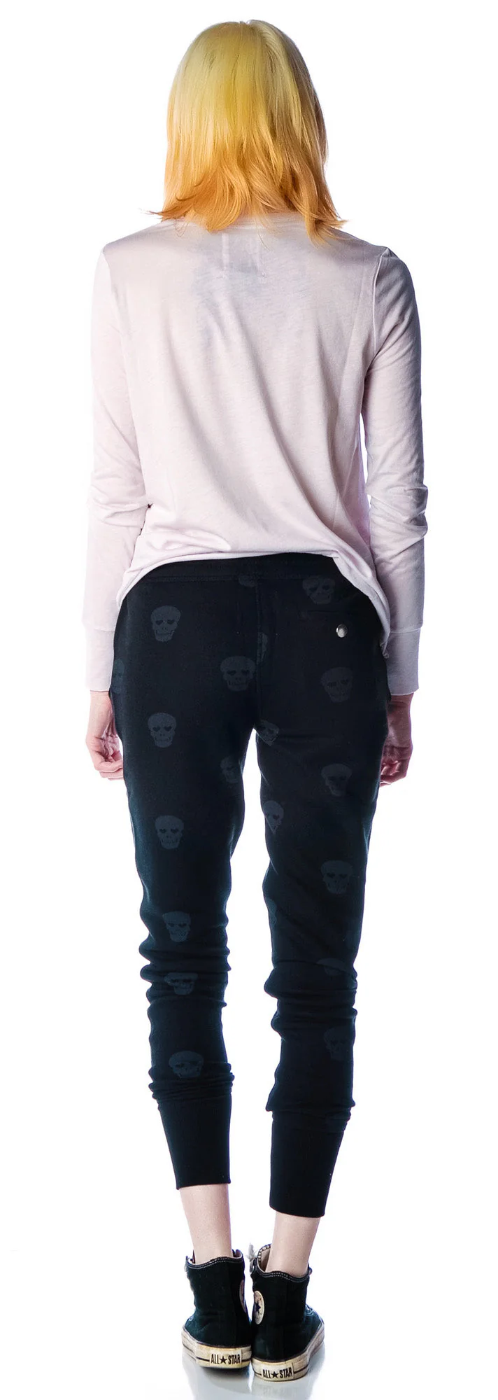 Skull Sweatpants - Blue - Image 11