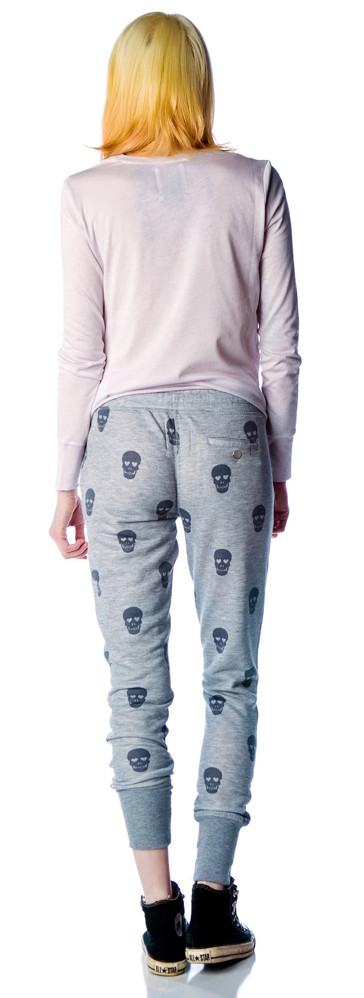 Skull Sweatpants - Blue - Image 7