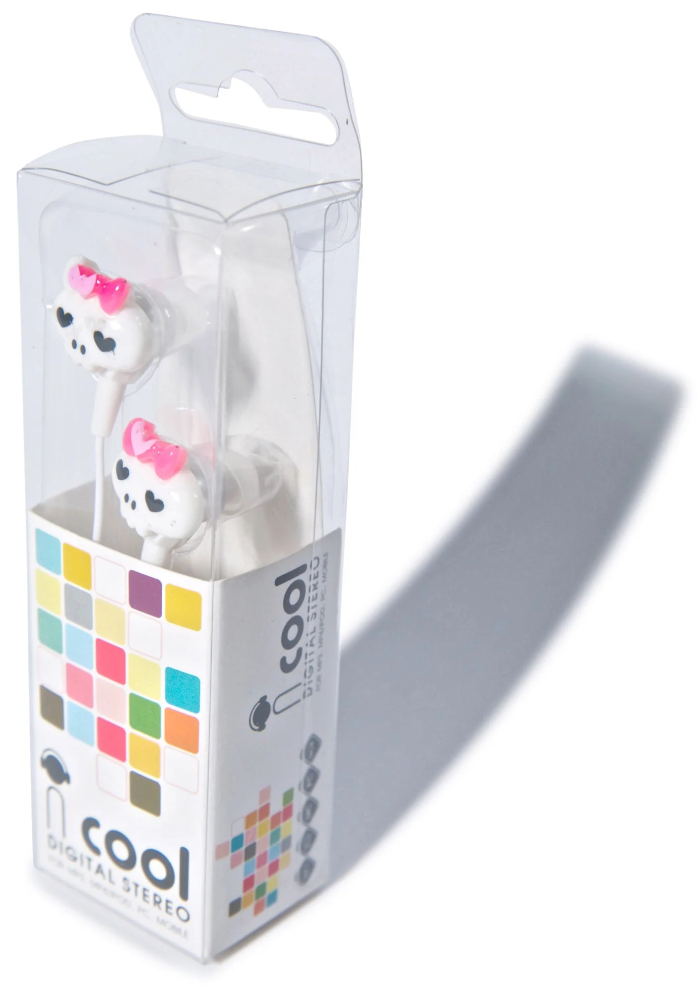 Skullyton Ear Buds - White - Image 5
