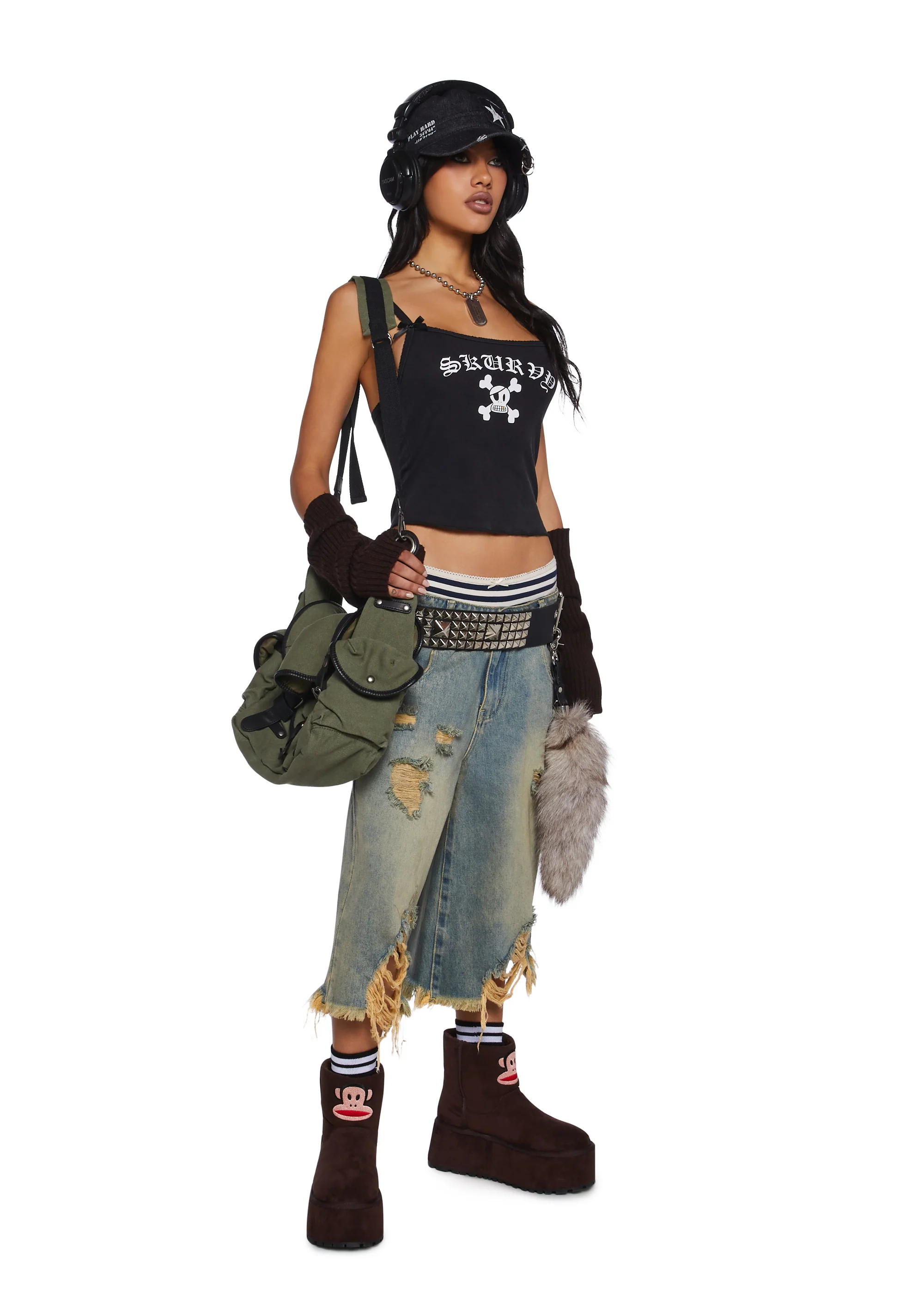 Skurvy Bones Tank Top - Image 2