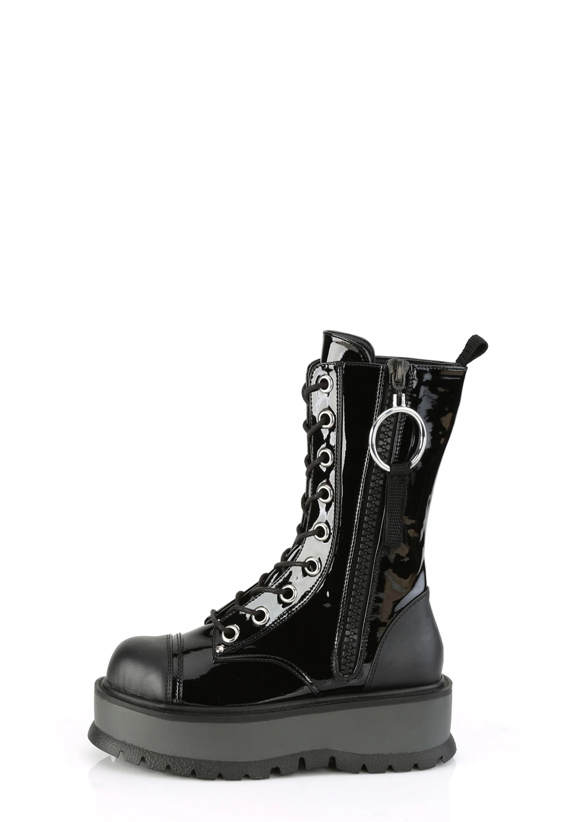 Slack-220 Platform Mid-Calf Boots - Image 2