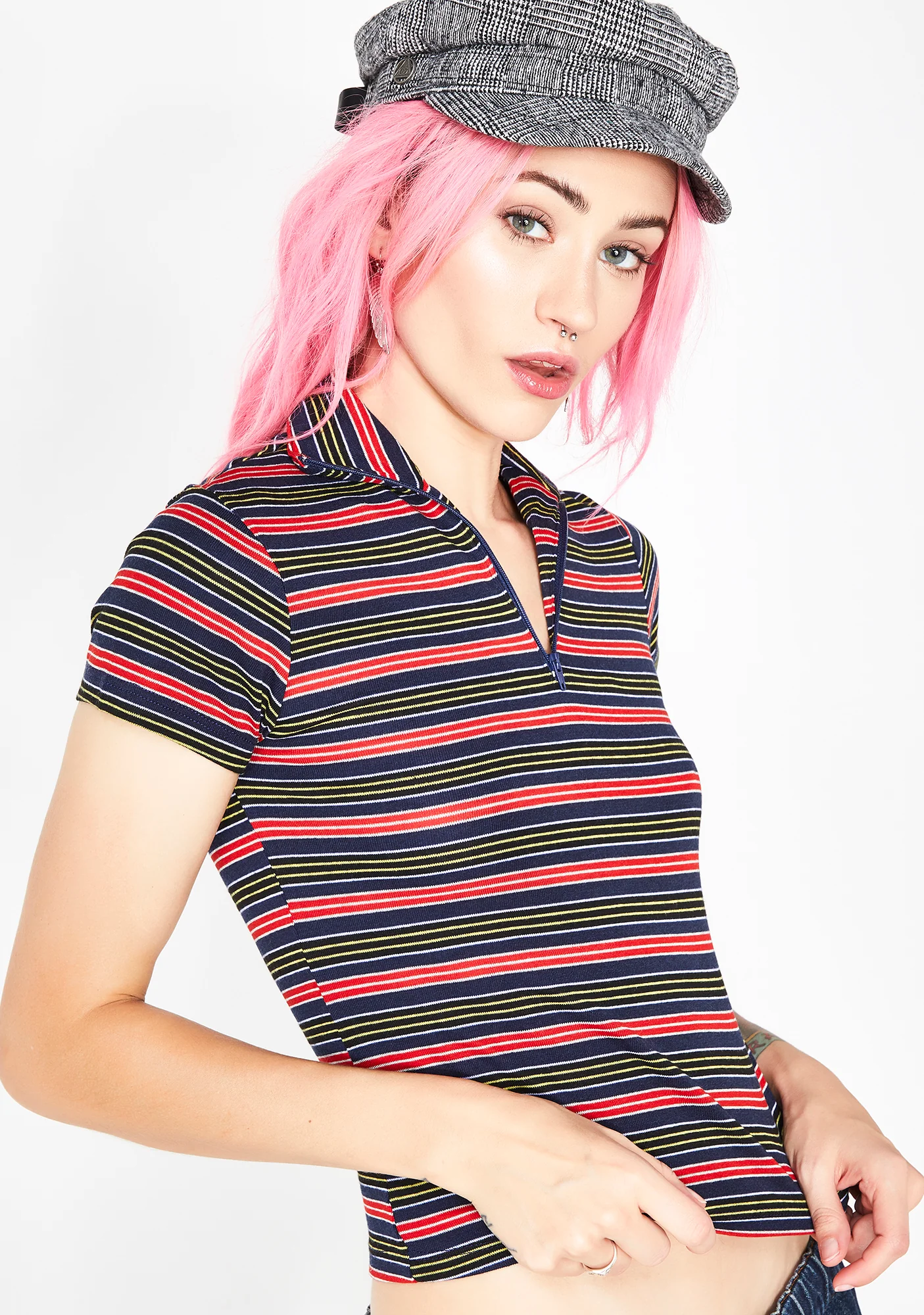Slaps On Deck Striped Tee - Image 2