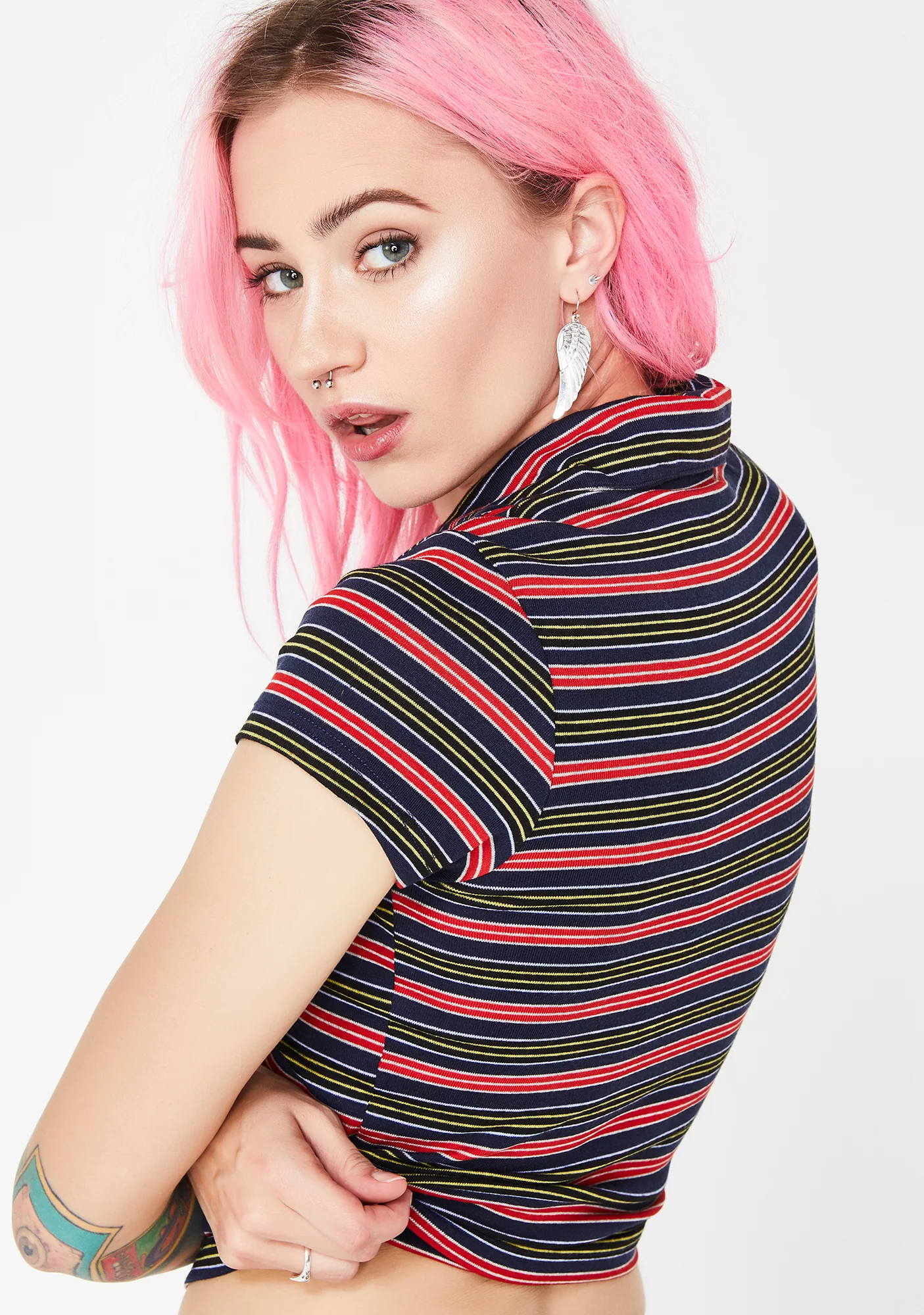 Slaps On Deck Striped Tee - Image 4