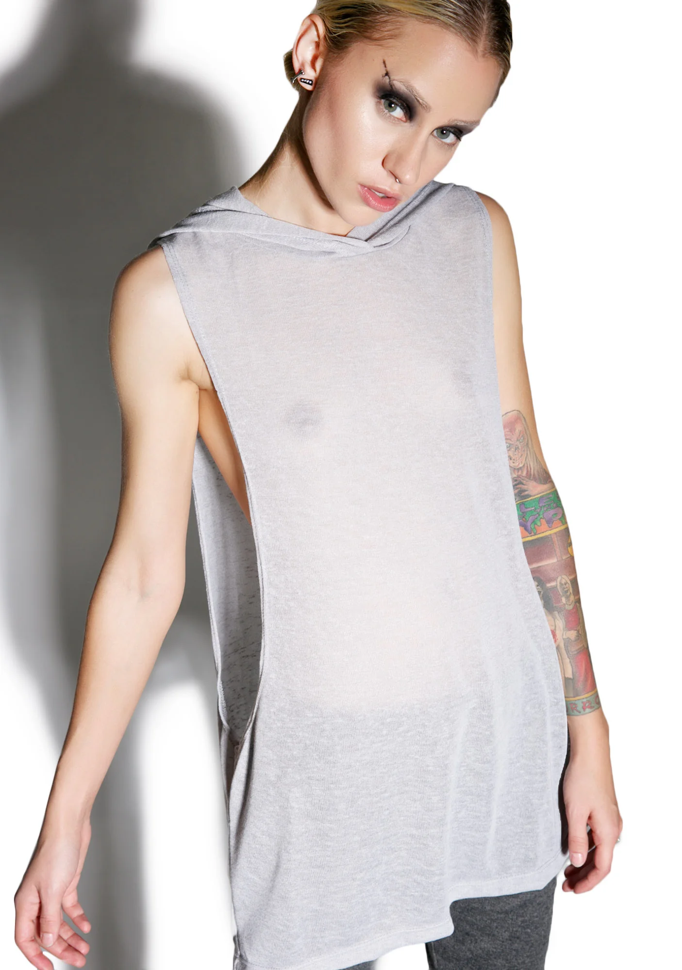 Slate Hallucinations Hooded Tank - Image 2