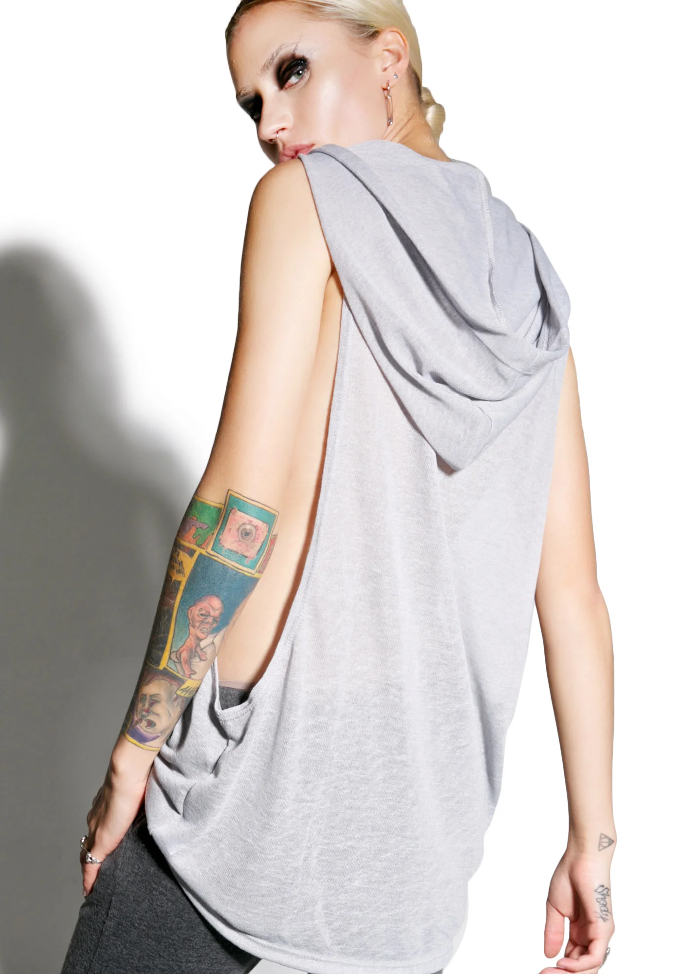 Slate Hallucinations Hooded Tank - Image 3