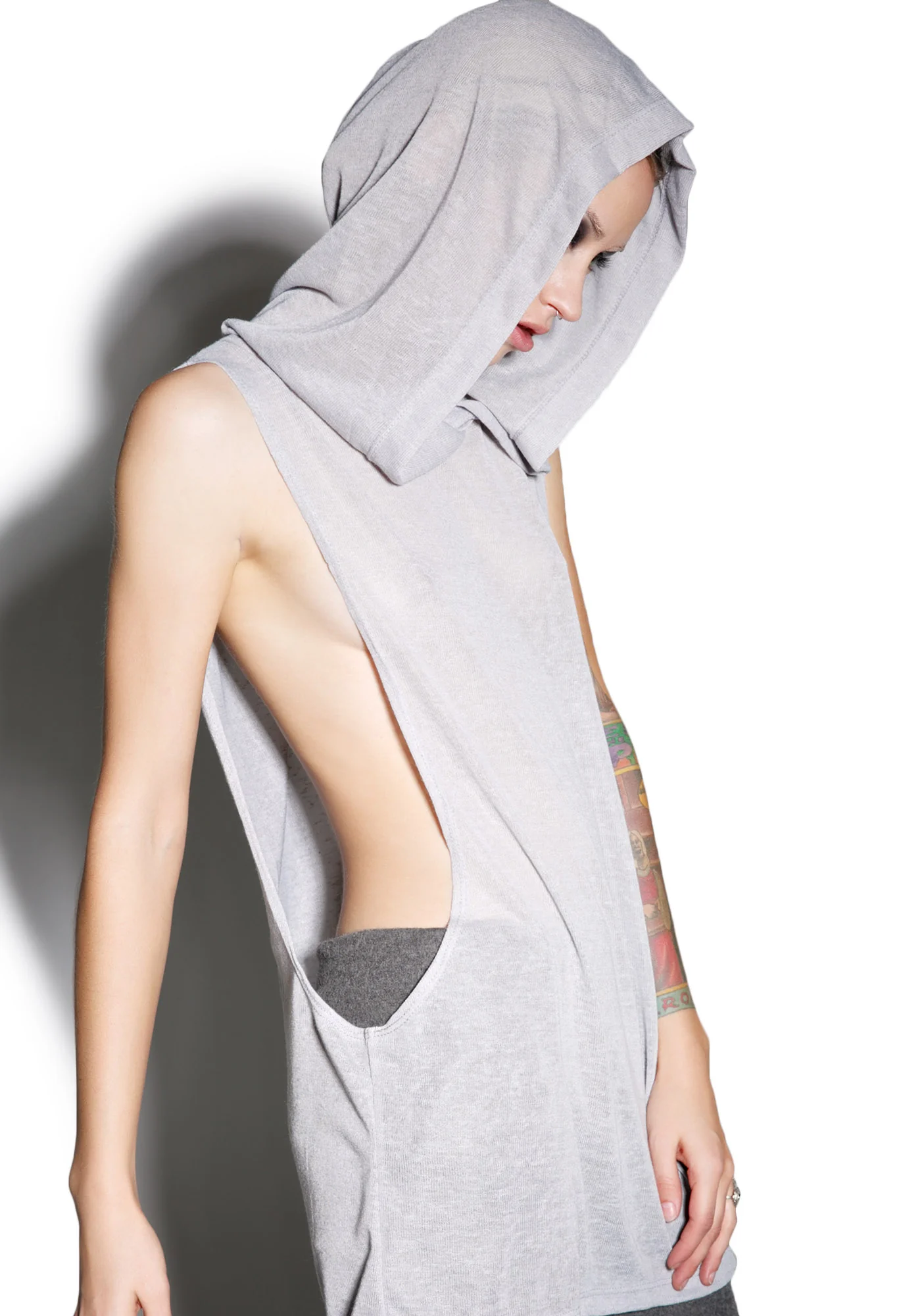 Slate Hallucinations Hooded Tank - Image 5