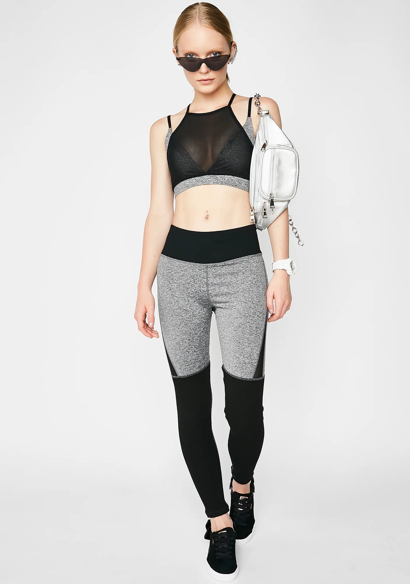 Slate Over It Sports Bra - Image 5