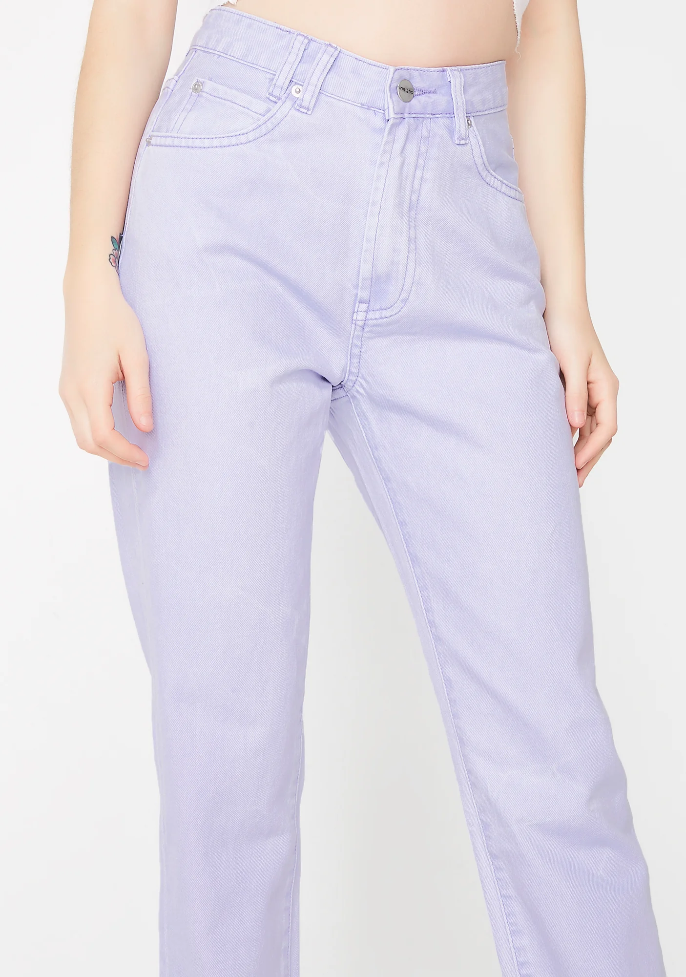 Slater Purple Tina Mom Jeans - Image 3