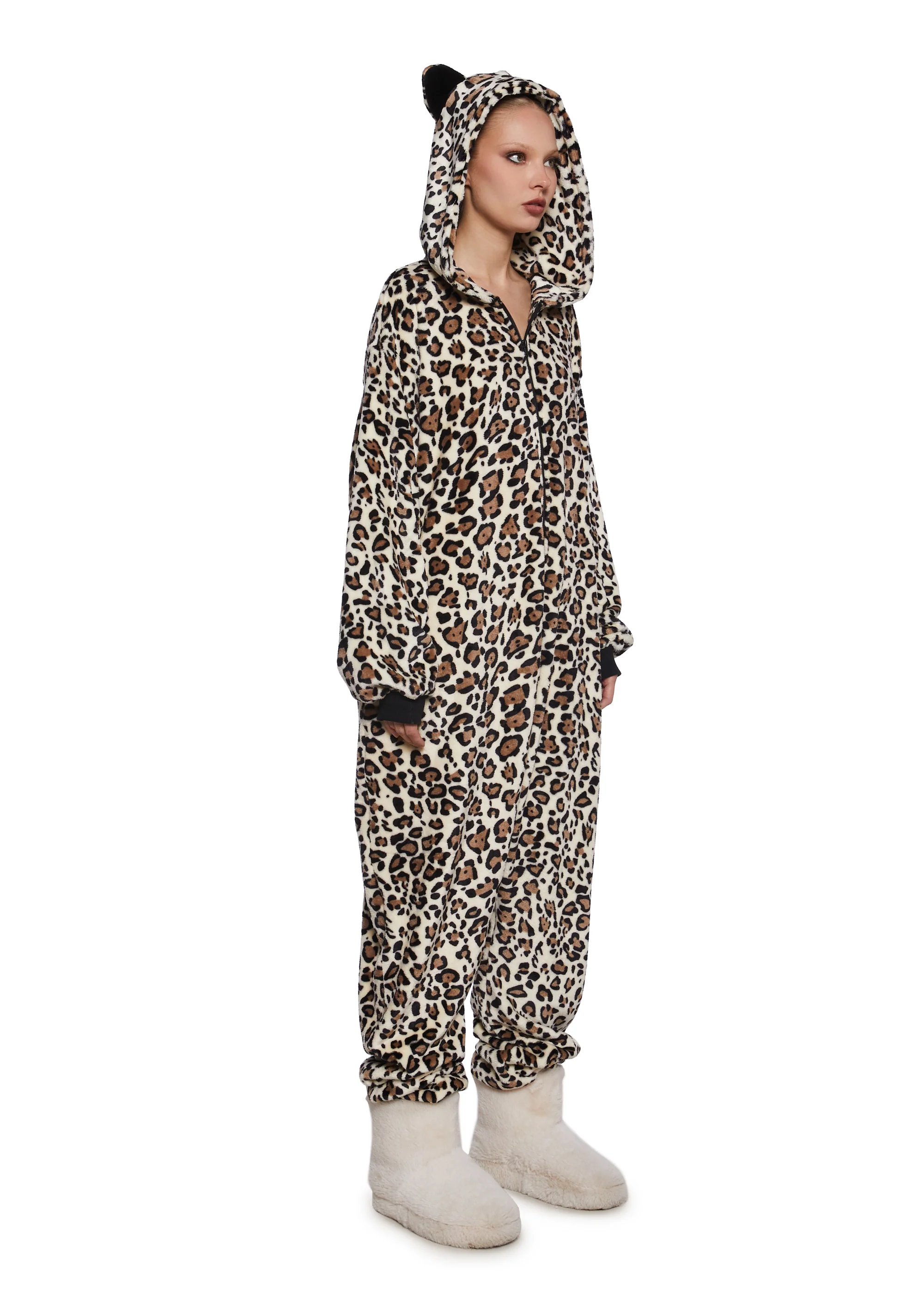 Sleepover Ready Leopard Jumpsuit - Image 4
