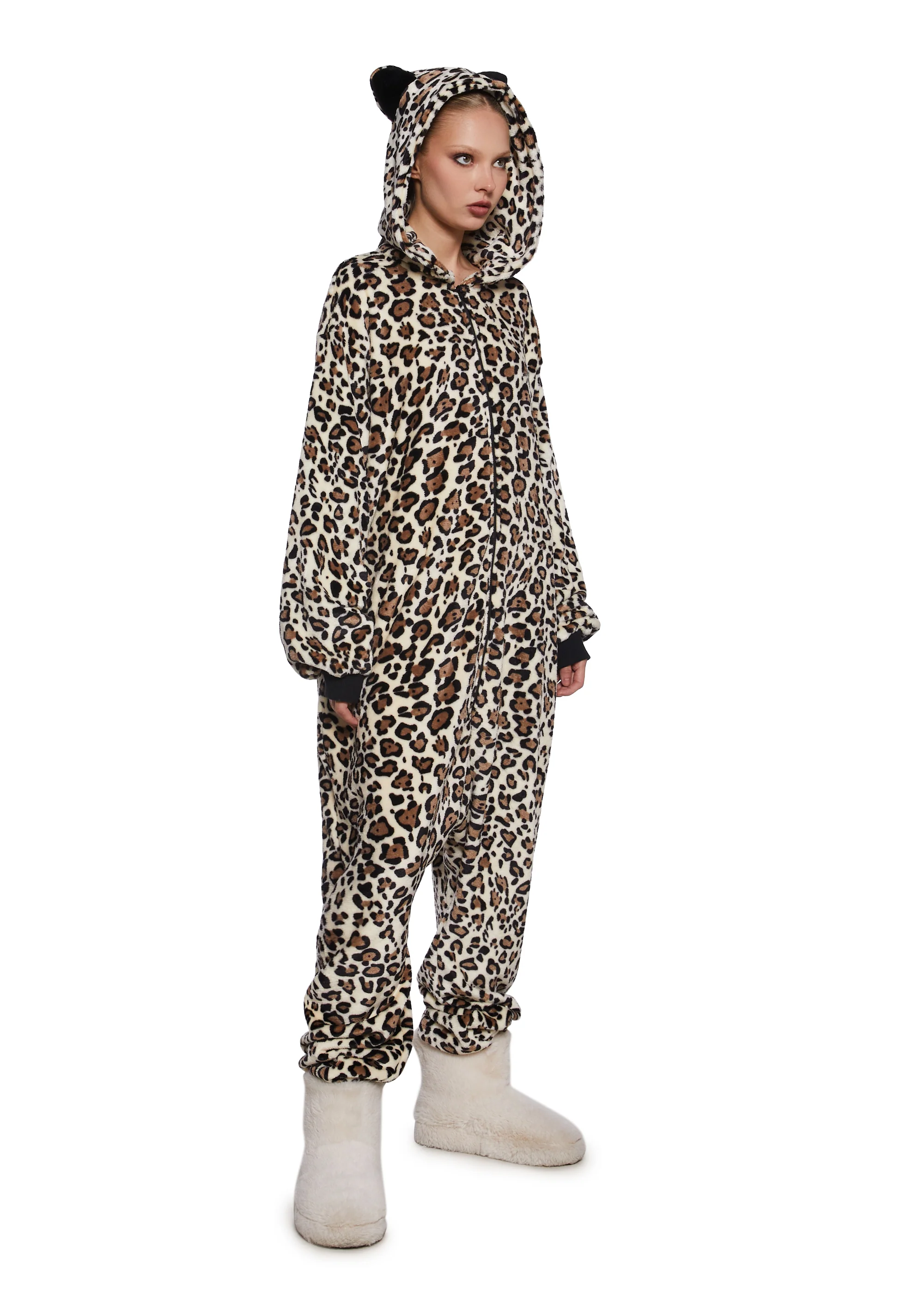 Sleepover Ready Leopard Jumpsuit - Image 6