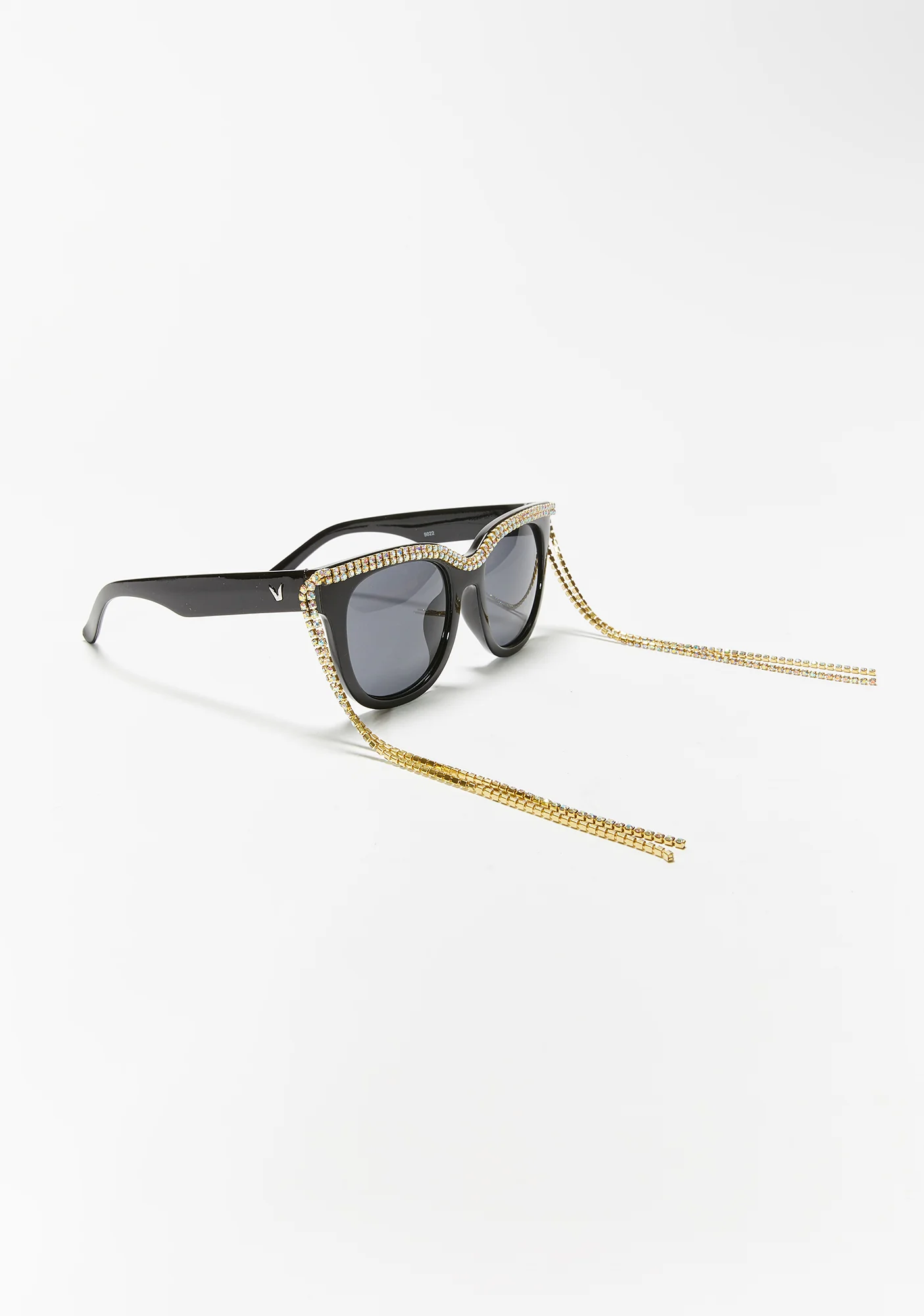 Slide Thru Rhinestone Sunglasses - Image 3