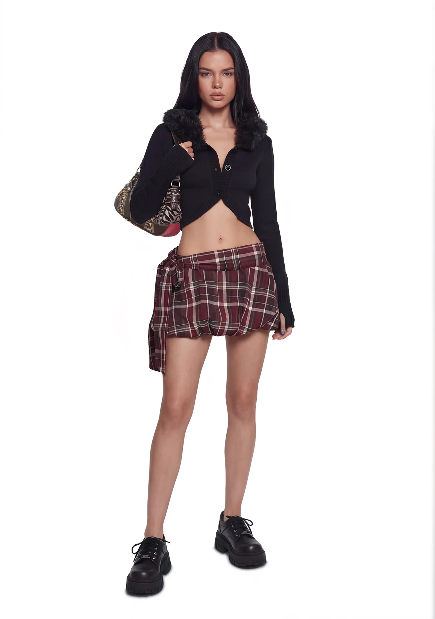 Sloane Cropped Sweater - Image 2