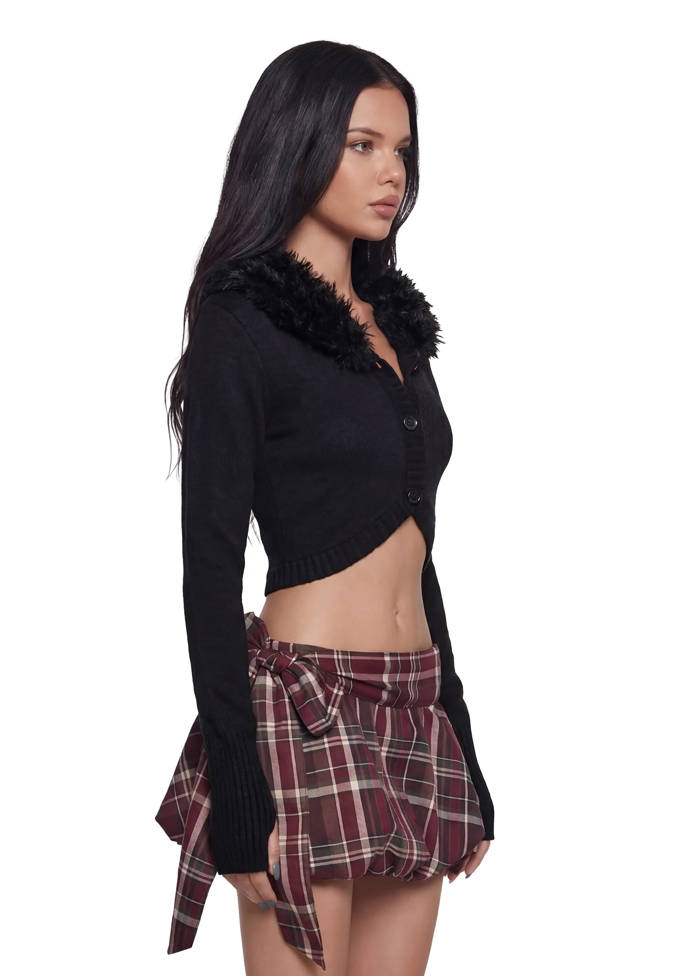 Sloane Cropped Sweater - Image 3