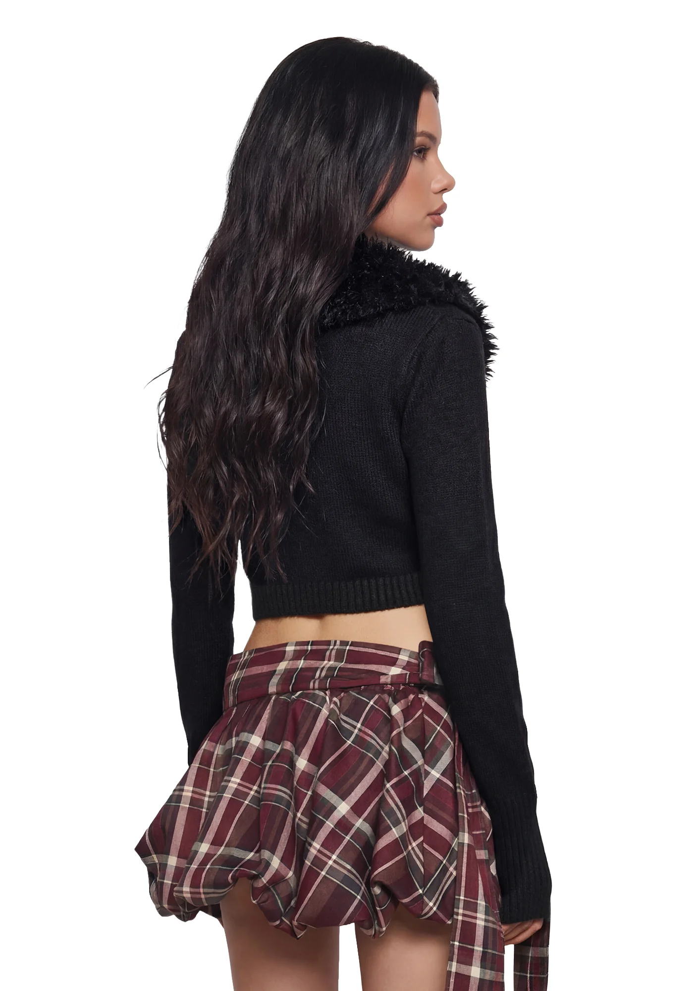 Sloane Cropped Sweater - Image 4