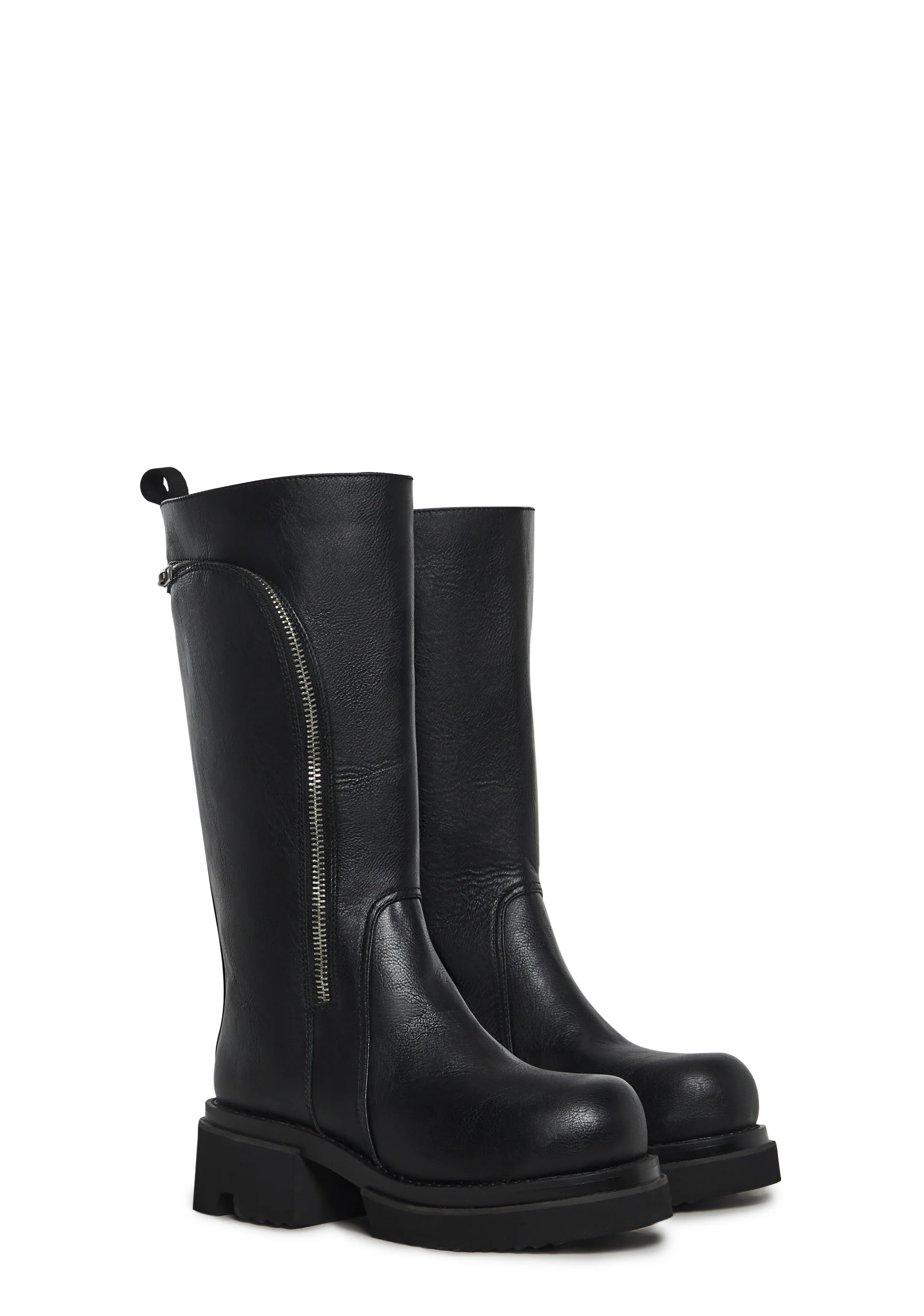 Small Town Girl Platform Boots - Black - Image 3