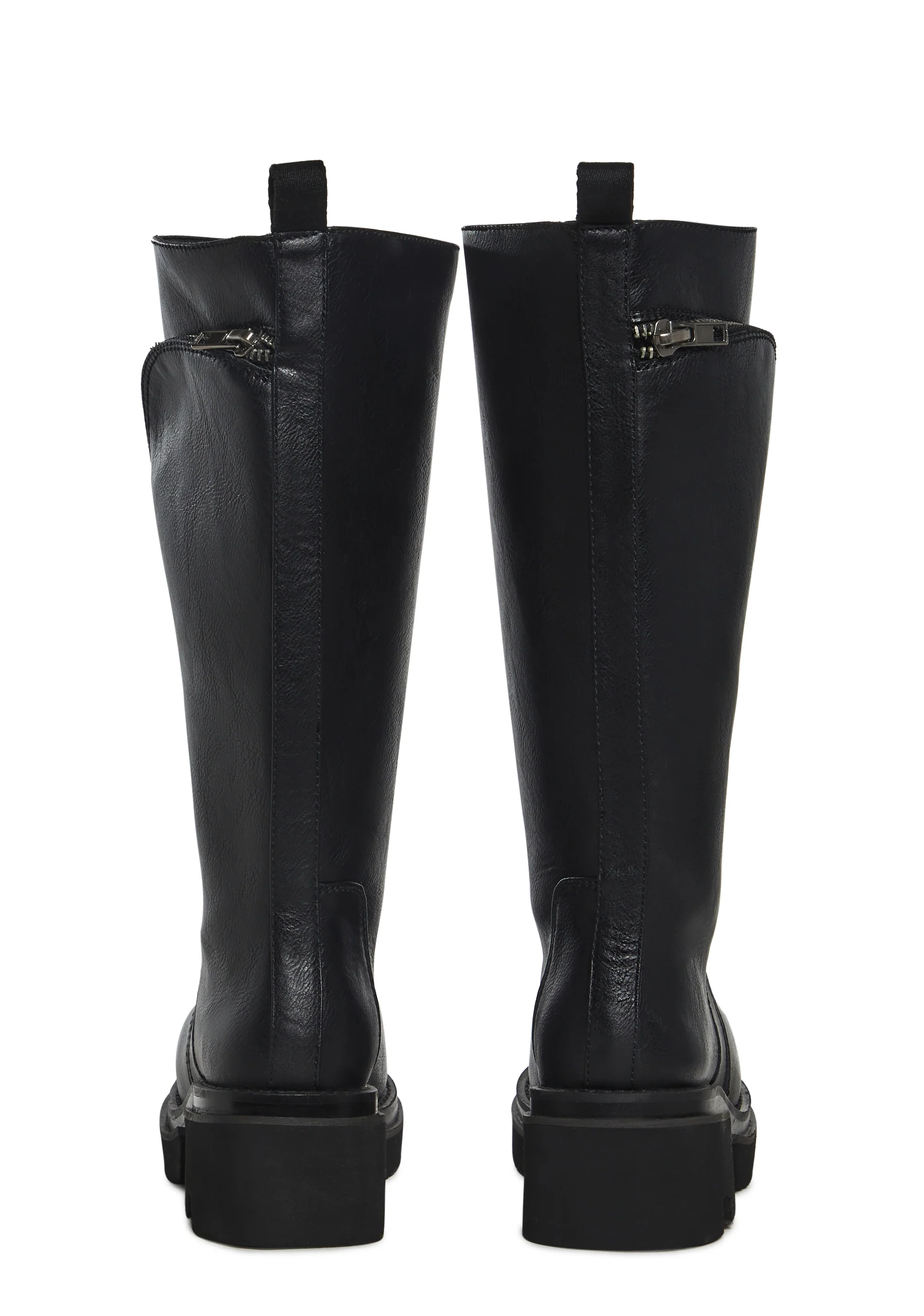 Small Town Girl Platform Boots - Black - Image 4