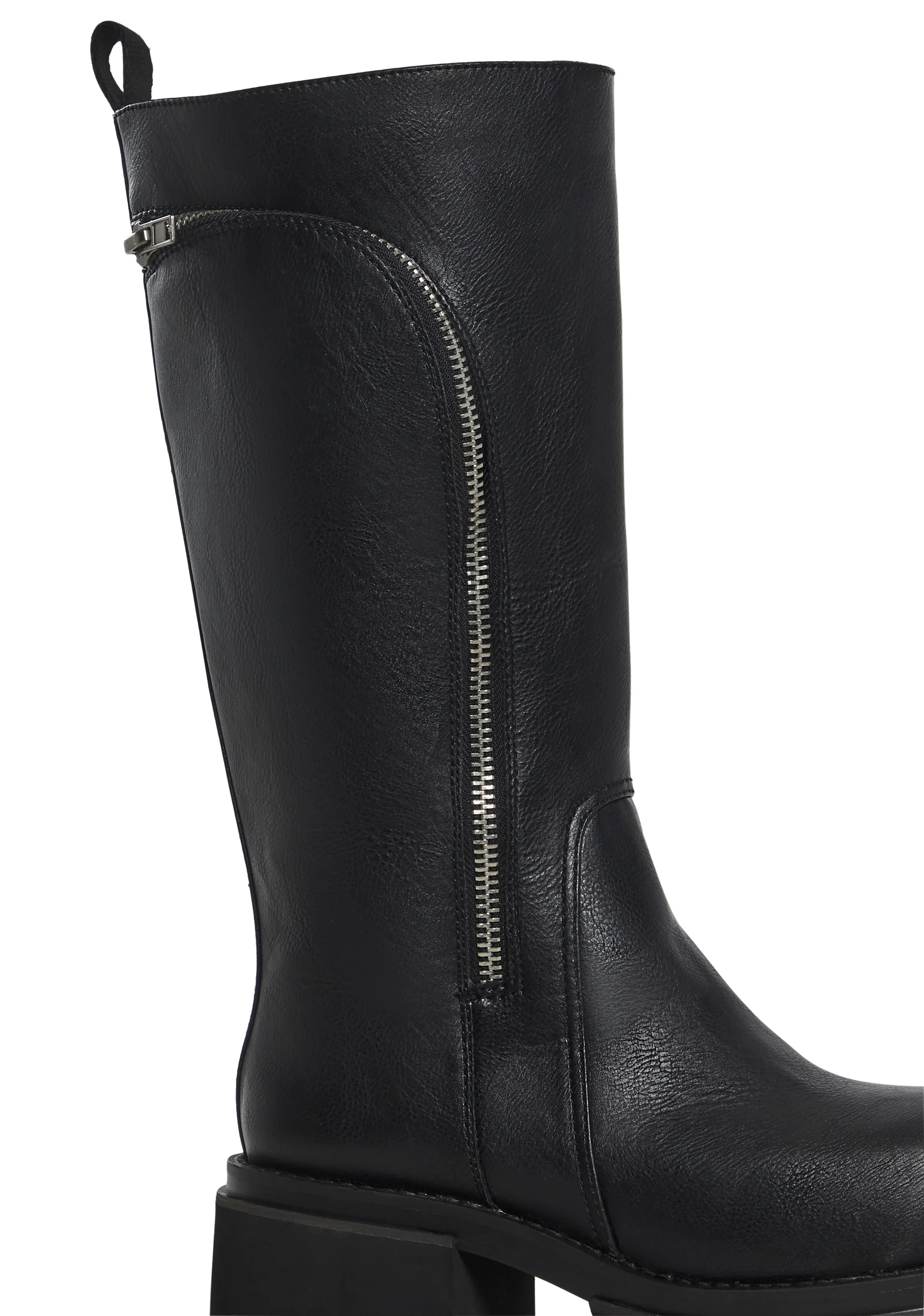 Small Town Girl Platform Boots - Black - Image 5