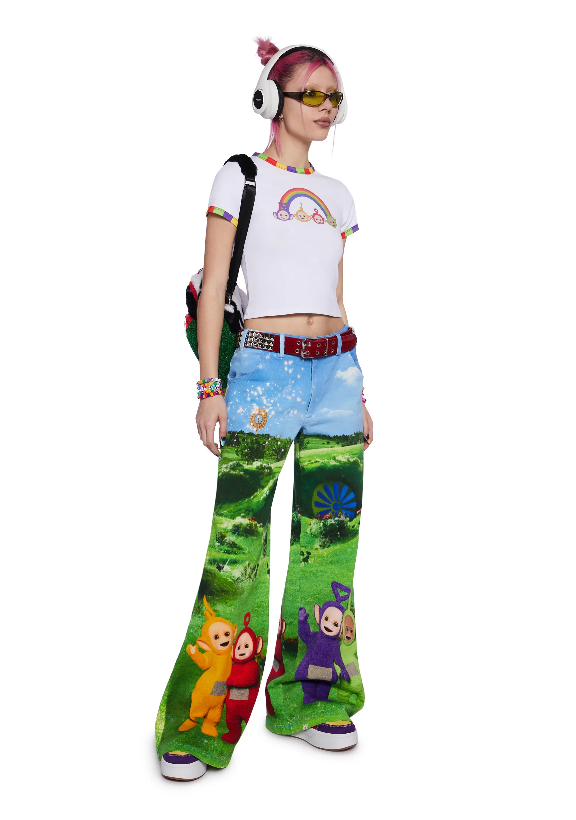 Smile On Wide Leg Pants - Image 2