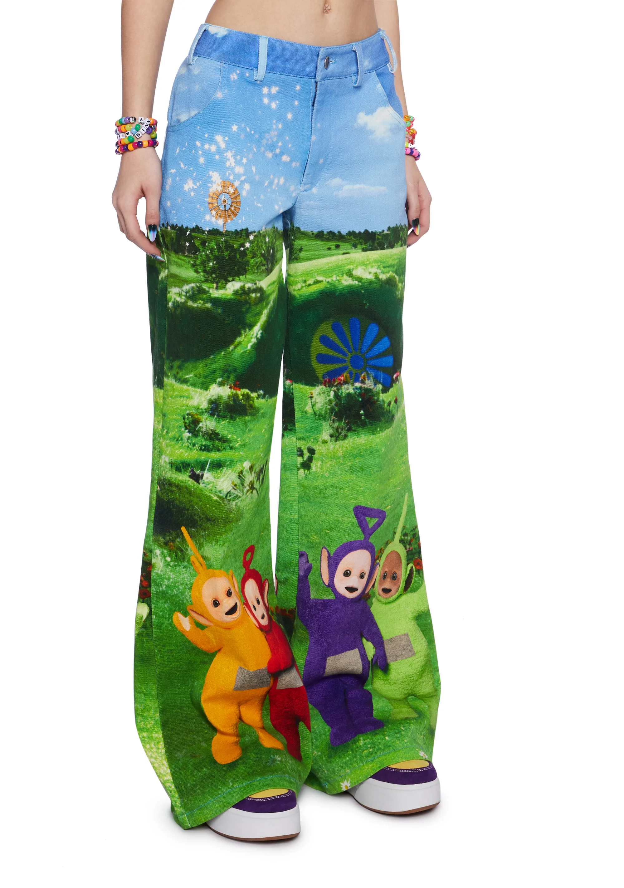 Smile On Wide Leg Pants - Image 3