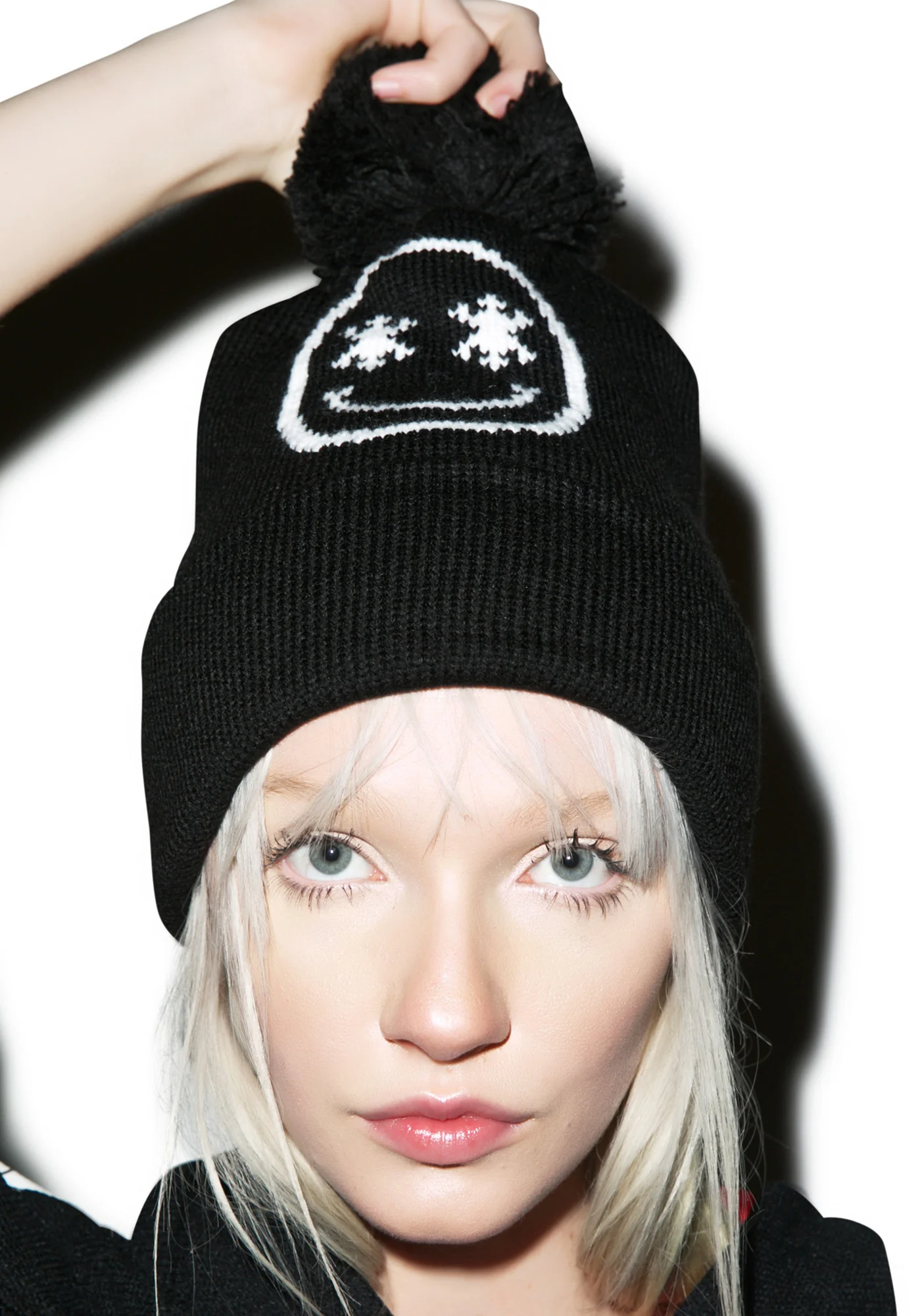 Smileflake With Pom So Deep Beanie - Image 3