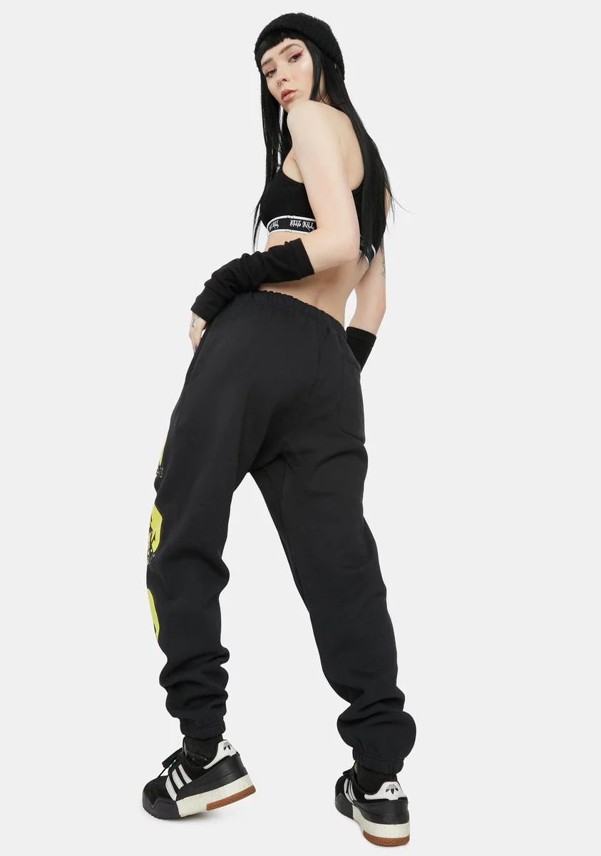 Smiley Ball Gag Sweatpants - Image 4
