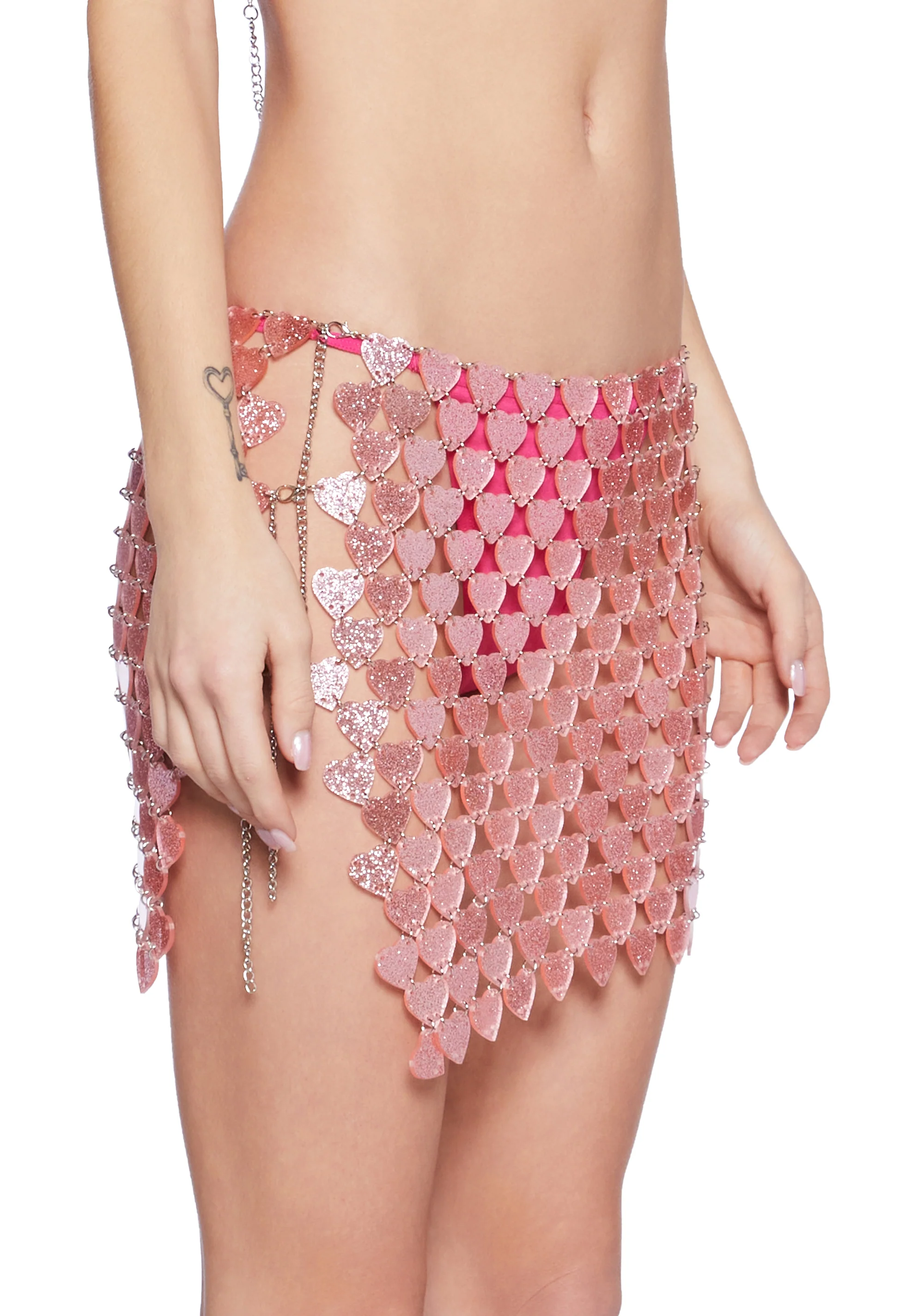 Smitten Image Chain Mini Skirt - Image 5