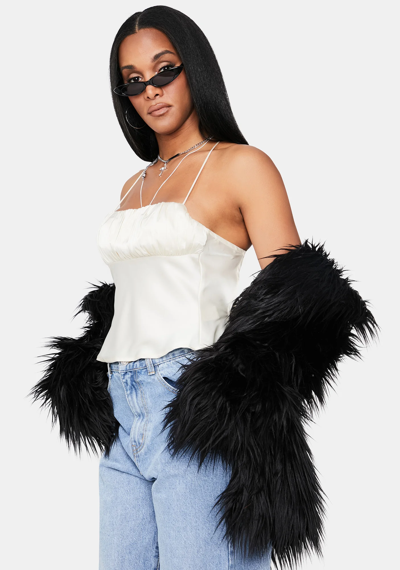 Smoke Delicious Diva Turtleneck Crop Sweater - Image 5