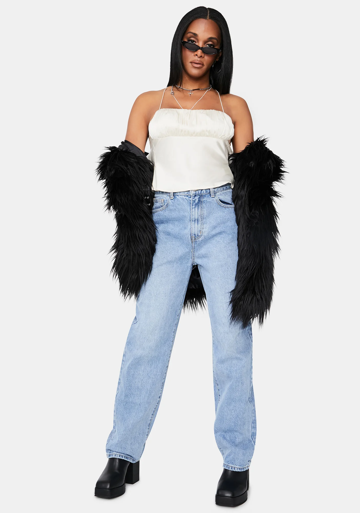 Smoke Delicious Diva Turtleneck Crop Sweater - Image 8