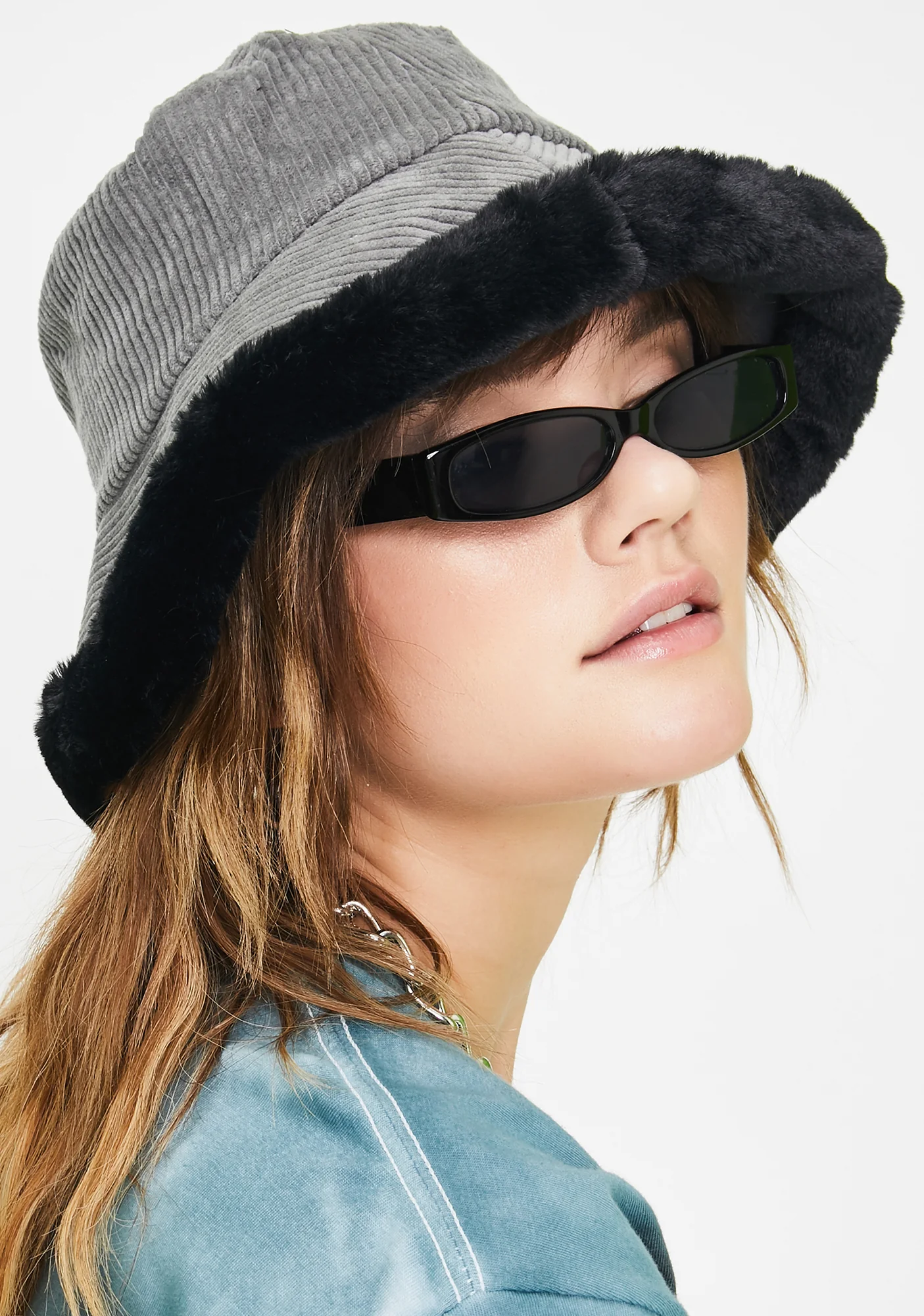 Smokin' Doll Baby Corduroy Bucket Hat - Image 2