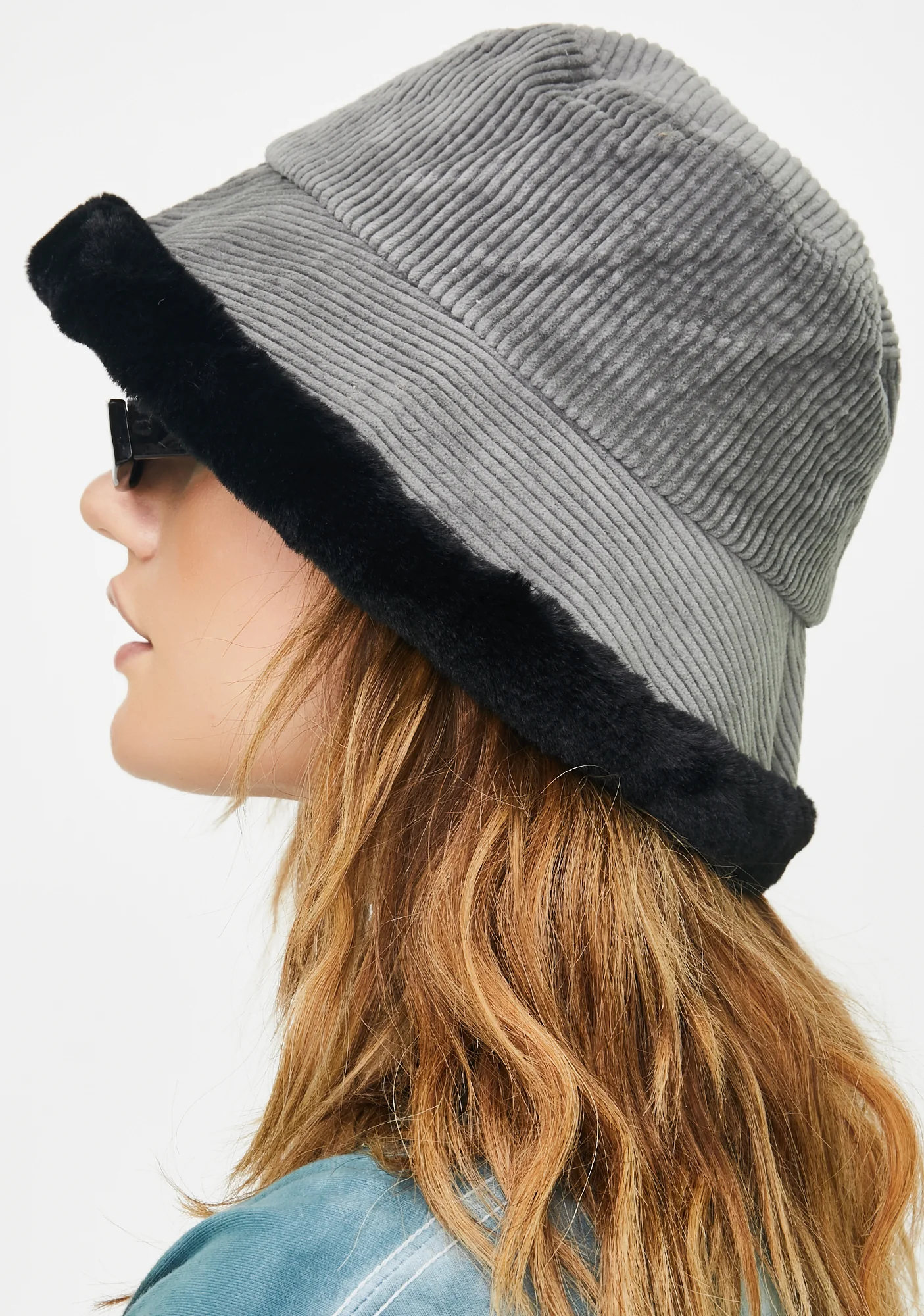 Smokin' Doll Baby Corduroy Bucket Hat - Image 3