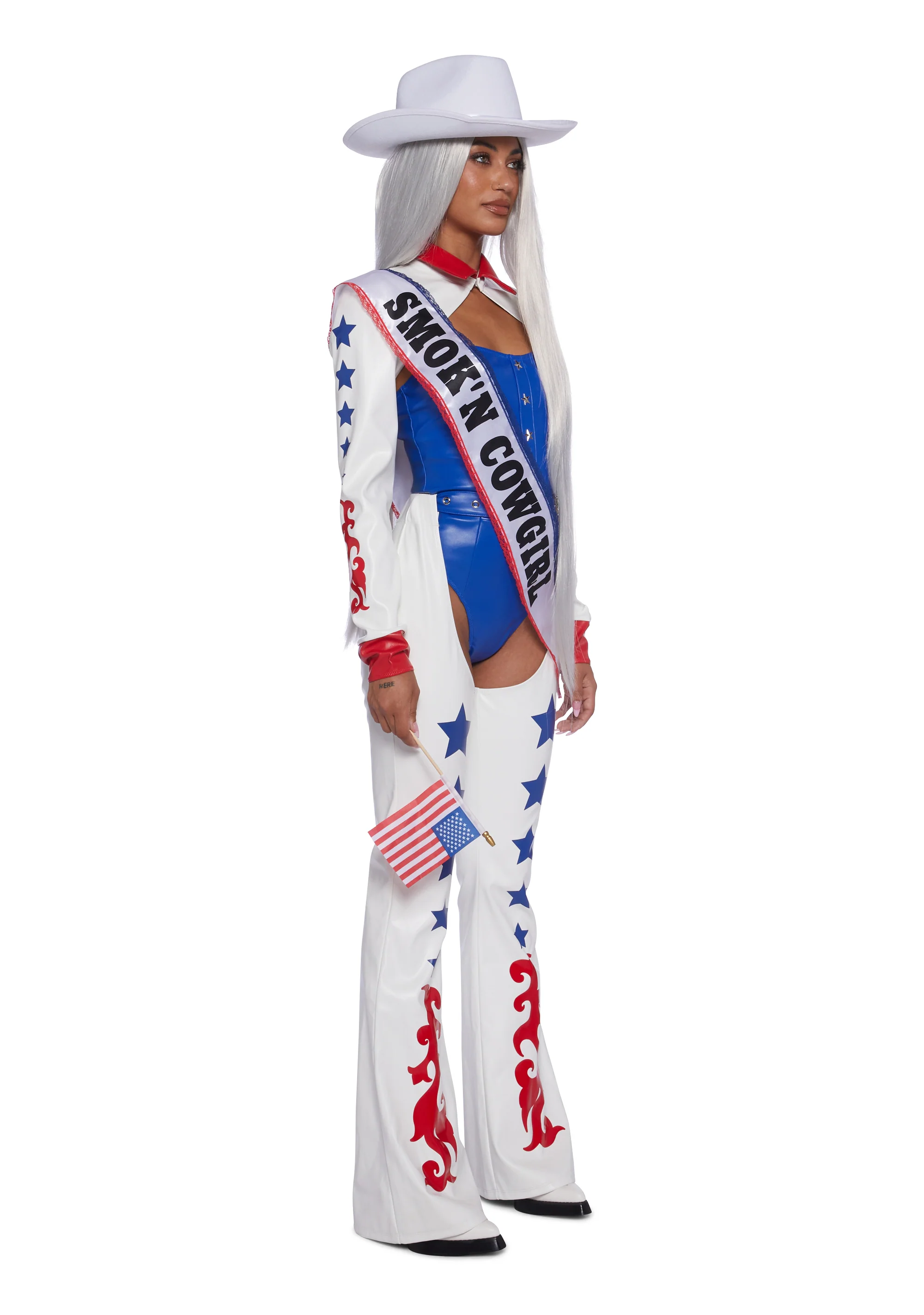Ain’t Texas Costume And Wig Set - Image 3