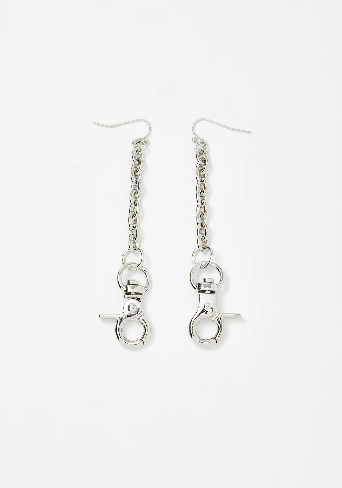 Snap Back Chain Earrings - Image 2