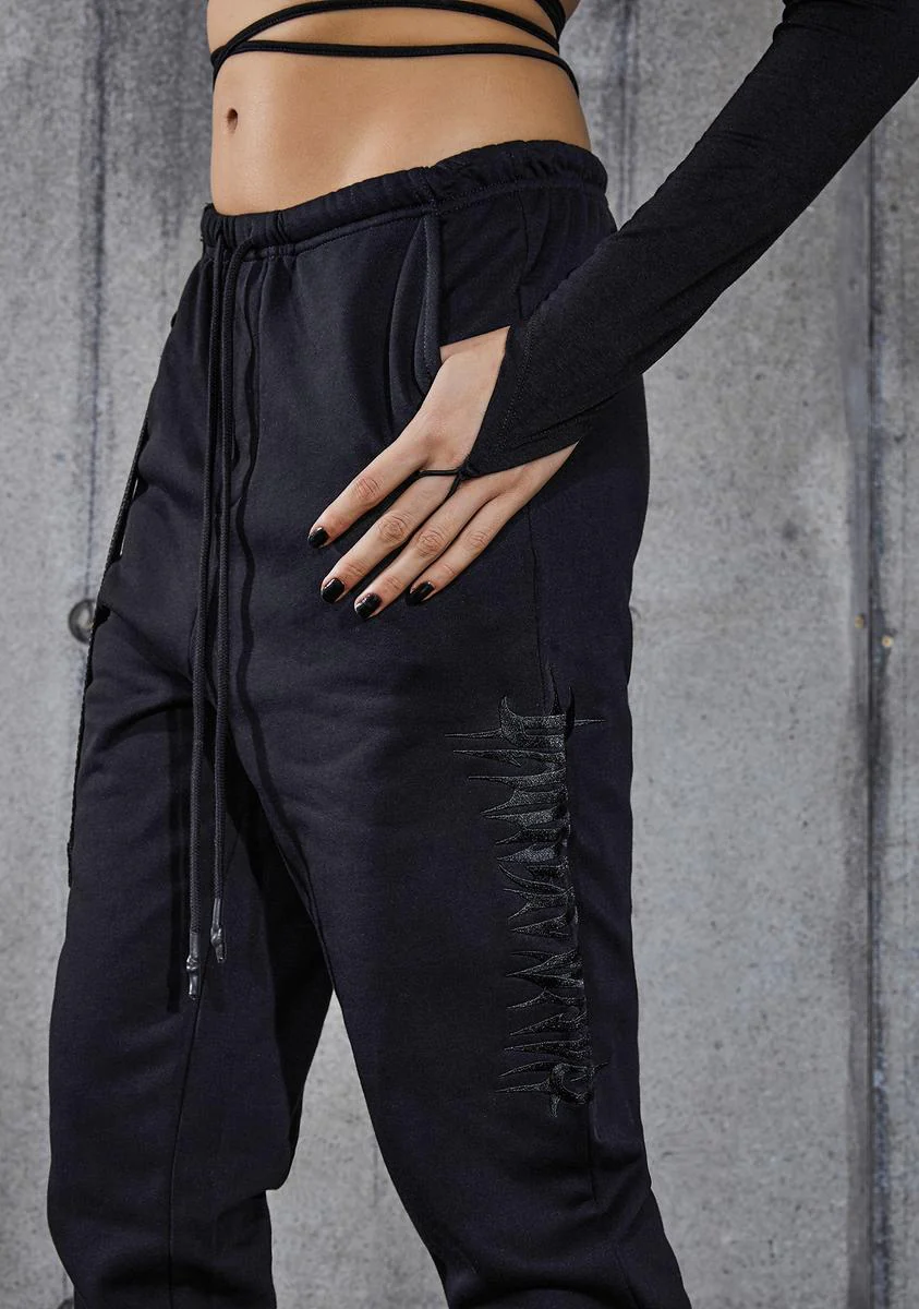 Snare French Terry Logo Sweatpants - Image 2