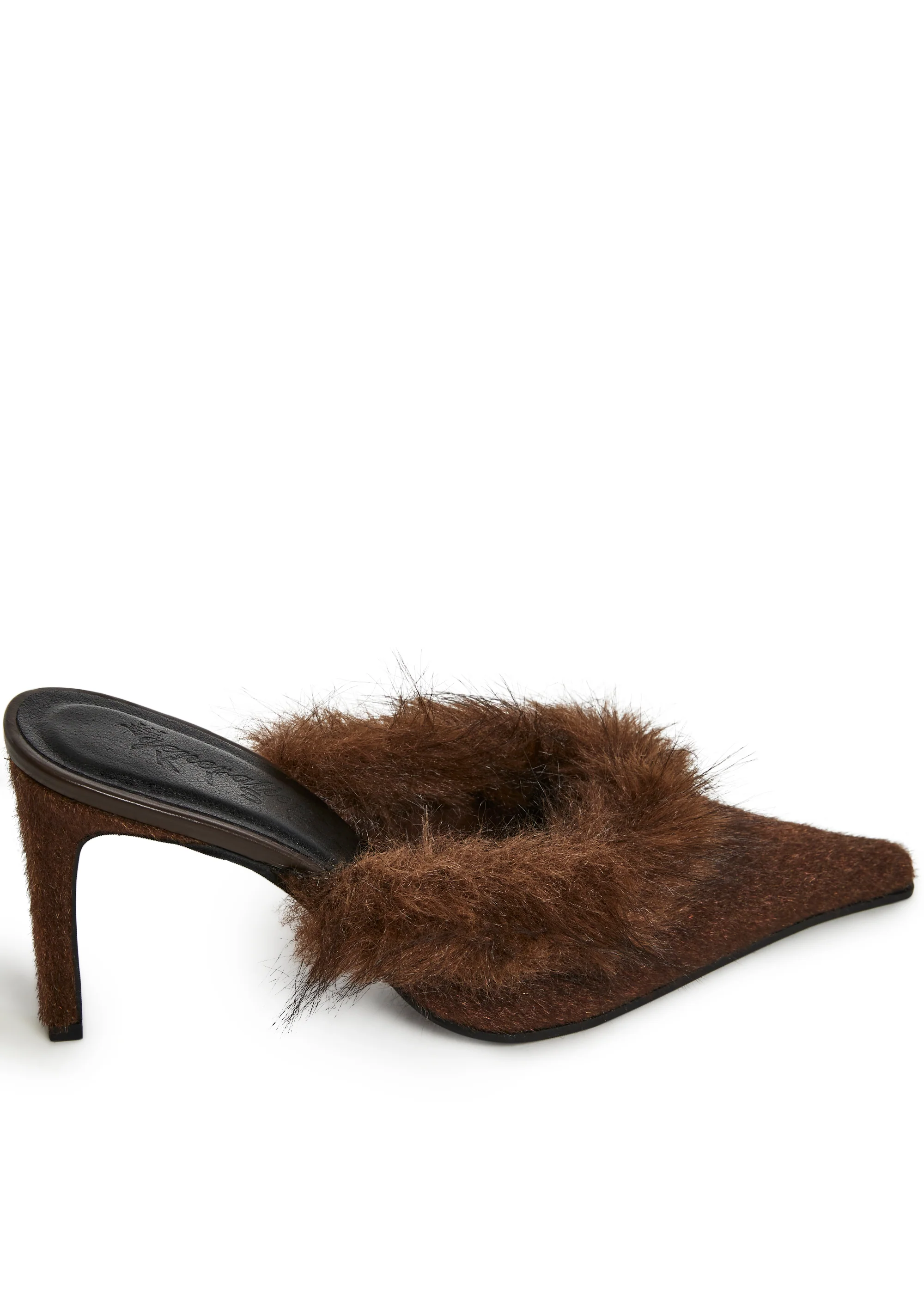 Viral Stardom Faux Fur Mules - Image 2