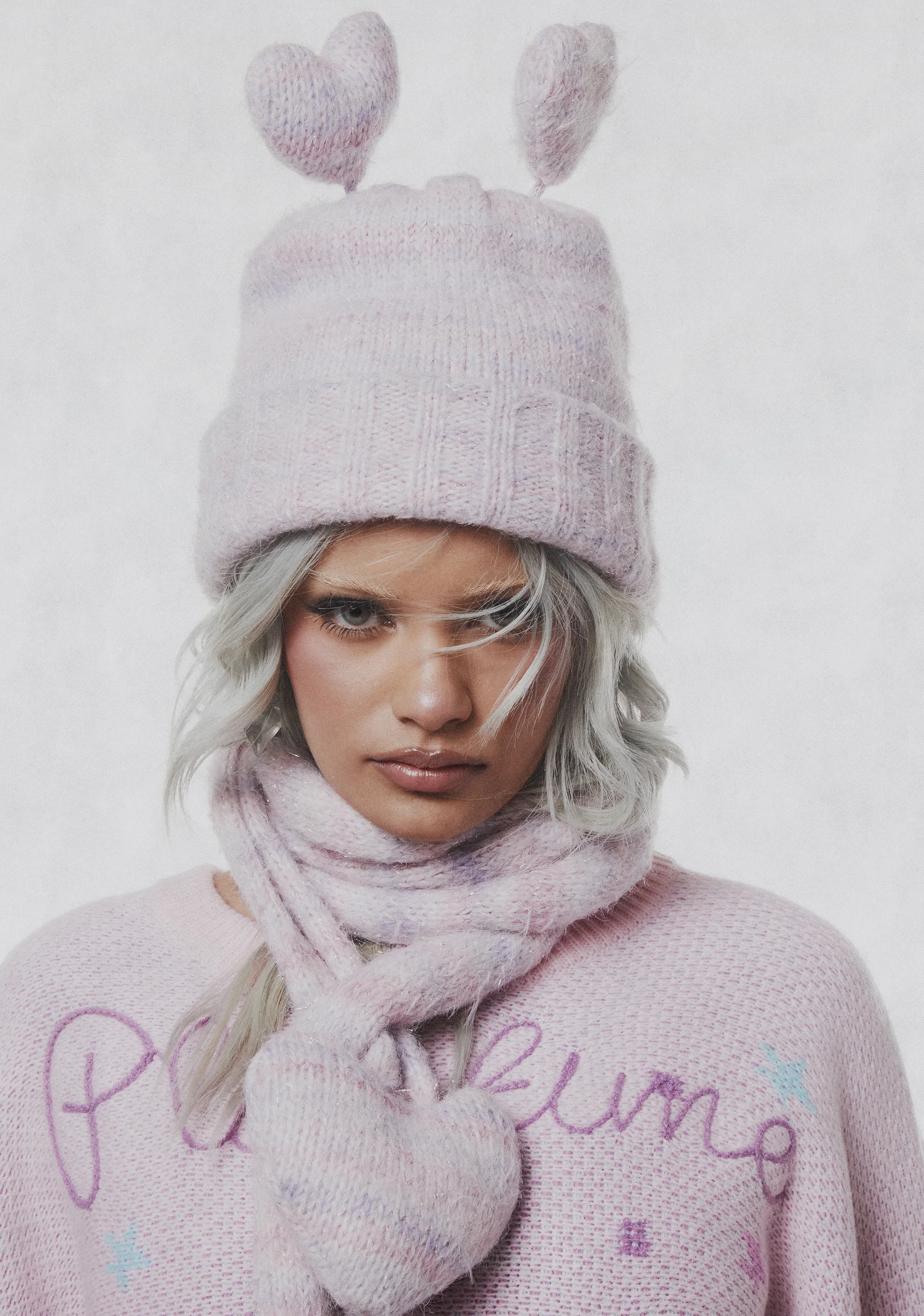 Snow Kisses Beanie And Scarf Set - Image 5