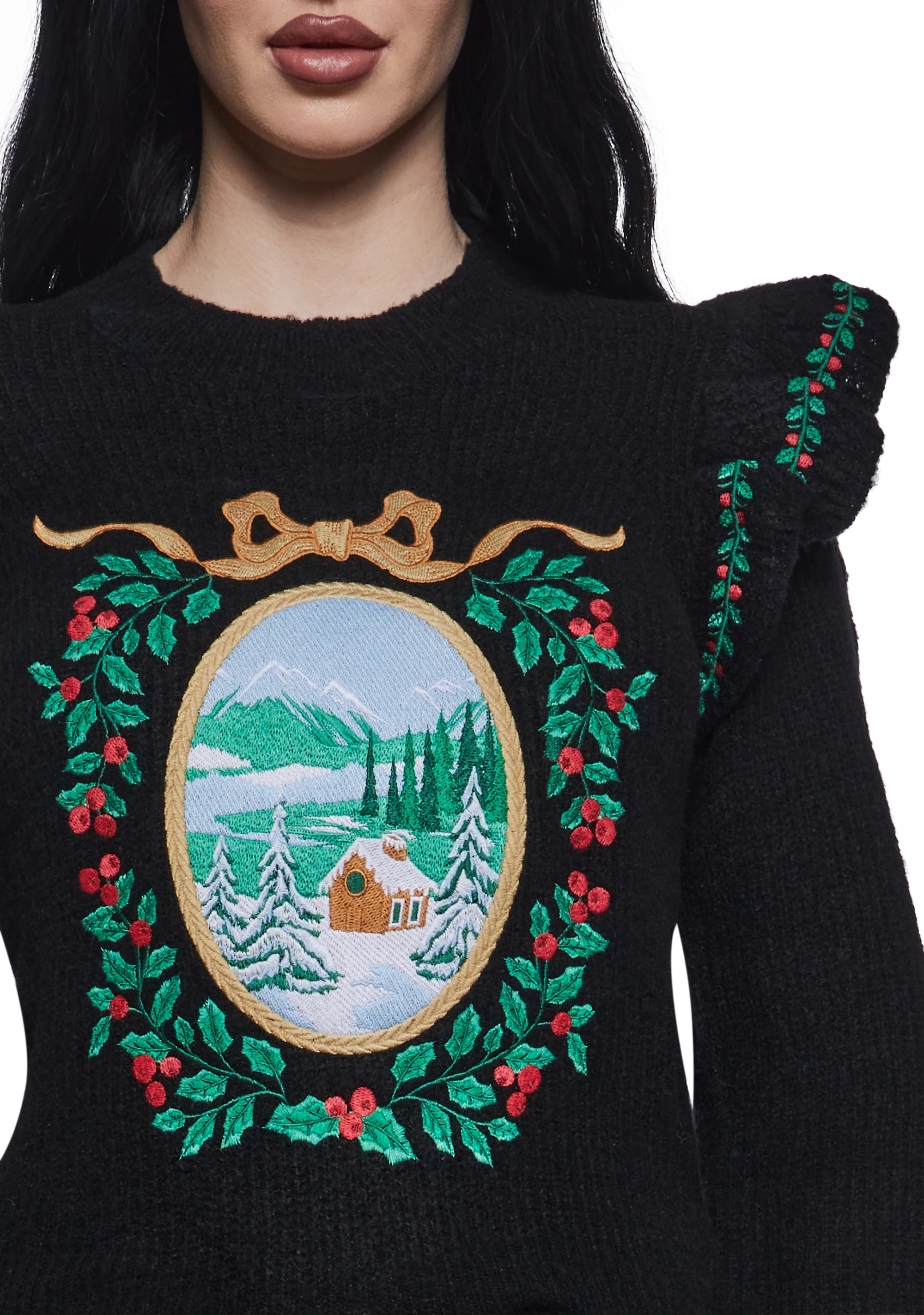 Snowbound Heirloom Knit Sweater - Image 5