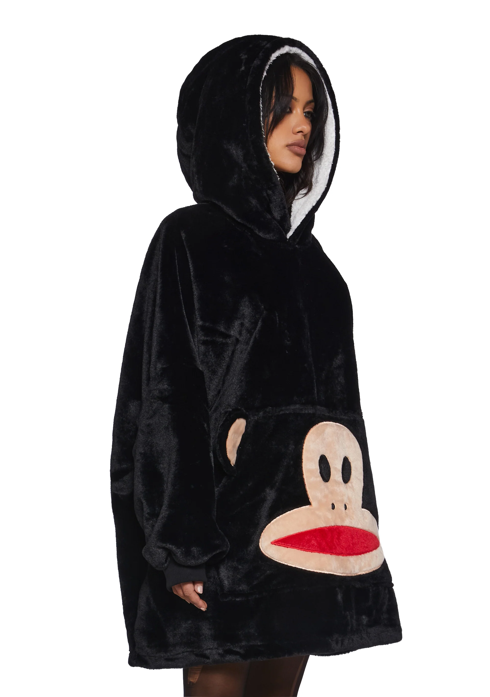 Snuggle Monkey Blanket Hoodie - Image 3