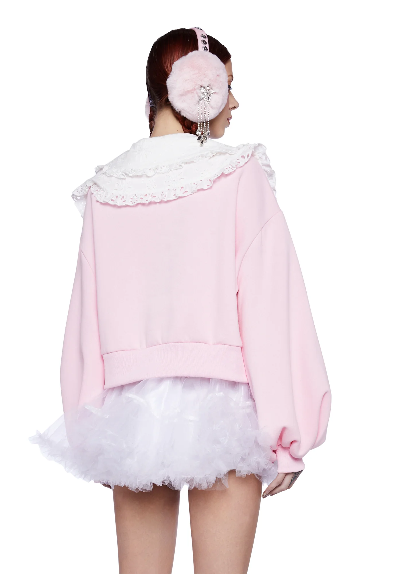 Snuggle Up Collared Sweatshirt - Image 4