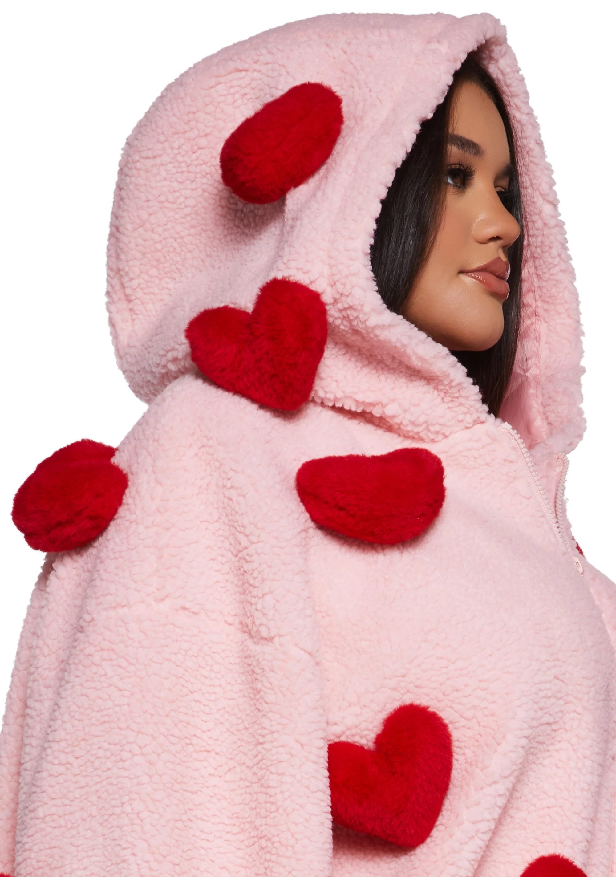 Snuggle Wonderland Cropped Sherpa Jacket - Image 10