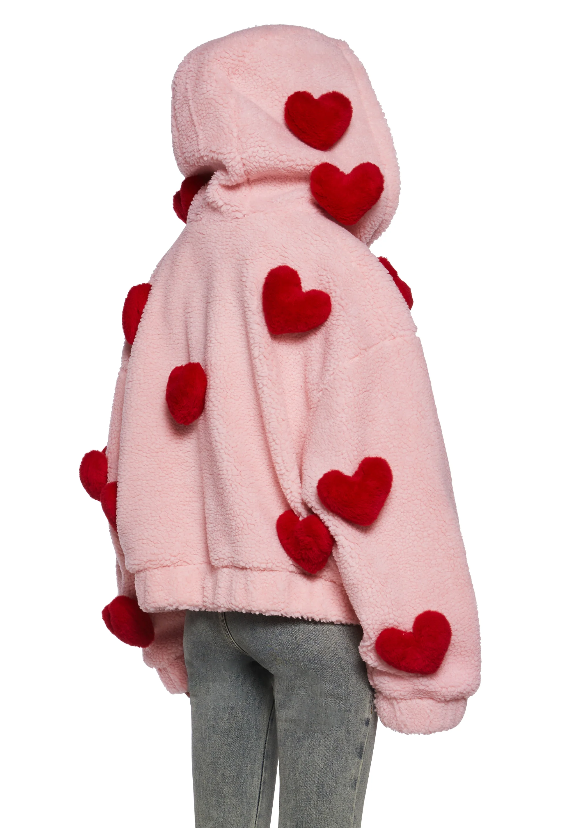 Snuggle Wonderland Cropped Sherpa Jacket - Image 4