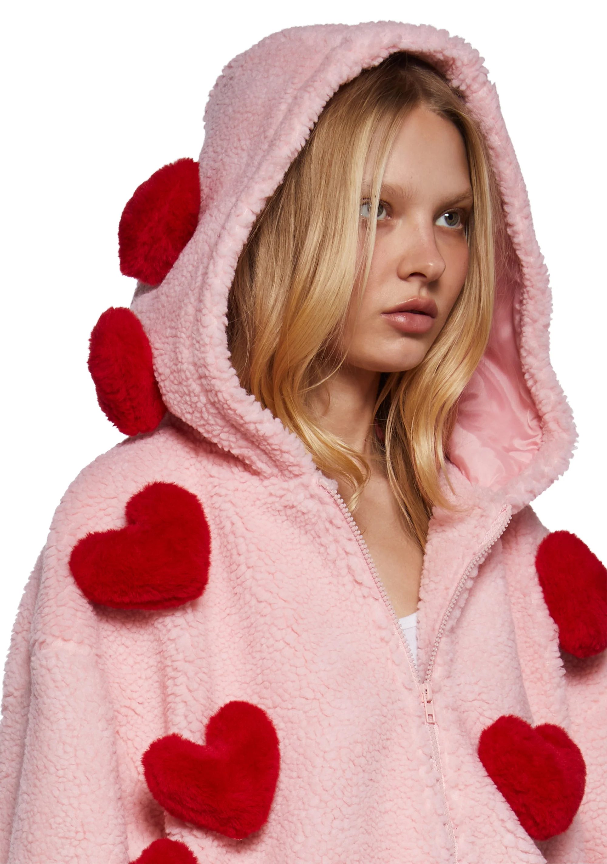 Snuggle Wonderland Cropped Sherpa Jacket - Image 6