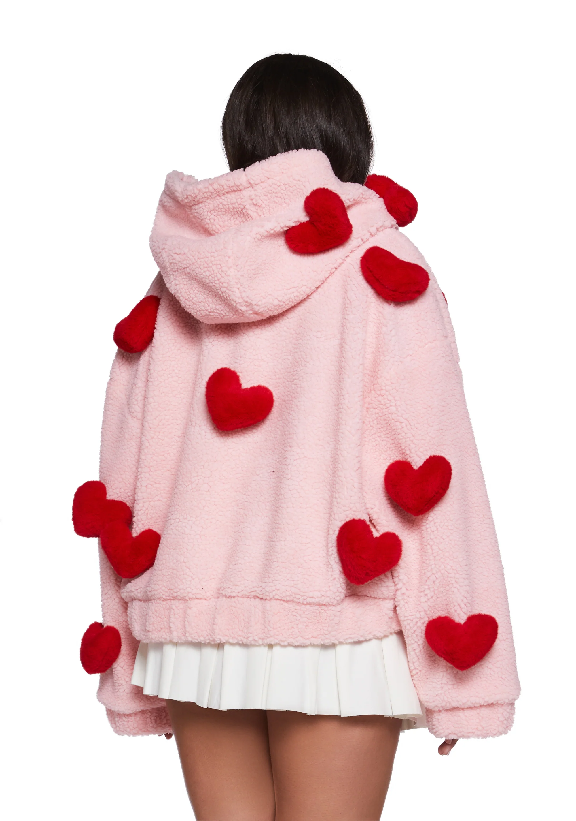 Snuggle Wonderland Cropped Sherpa Jacket - Image 7