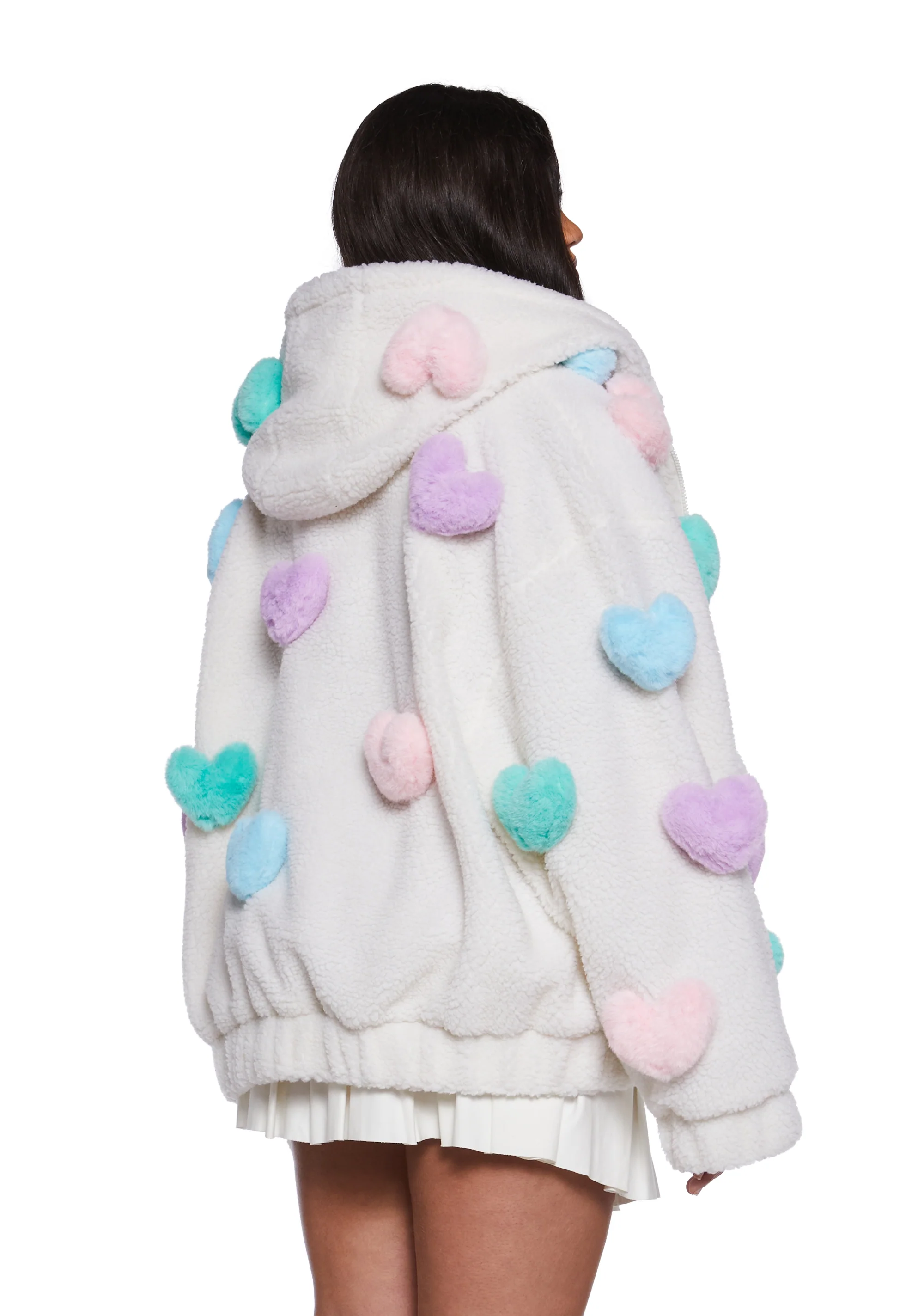 Snuggle Wonderland Hooded Sherpa Jacket - Image 10