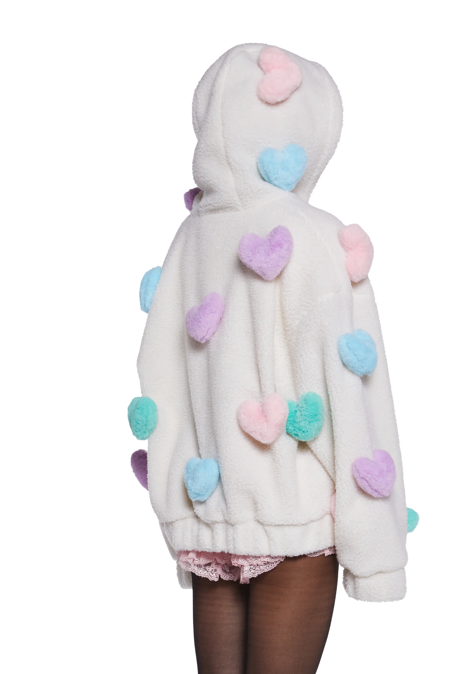 Snuggle Wonderland Hooded Sherpa Jacket - Image 5