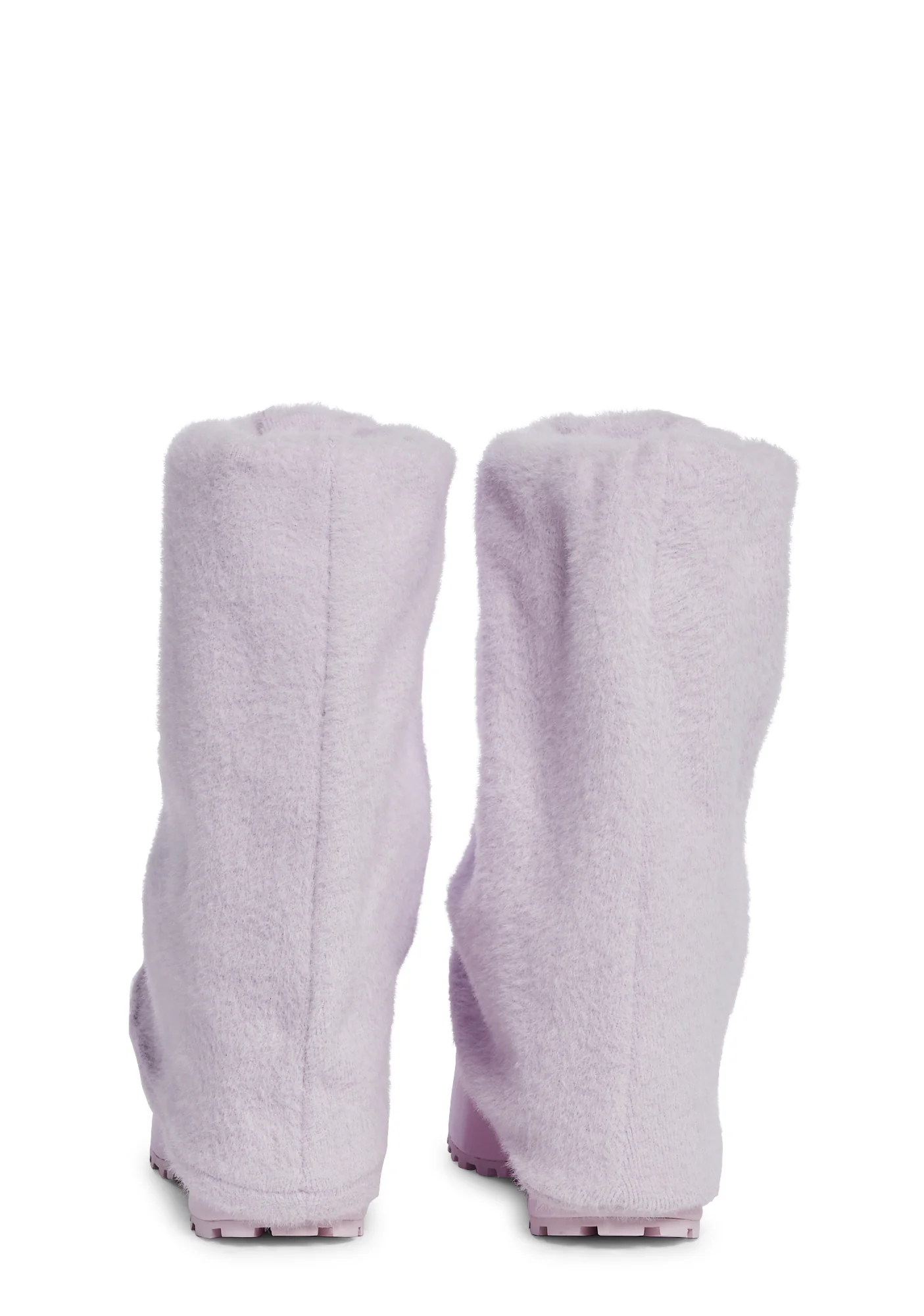 Snuggle Wonderland Platform Boots - Light Pink - Image 4