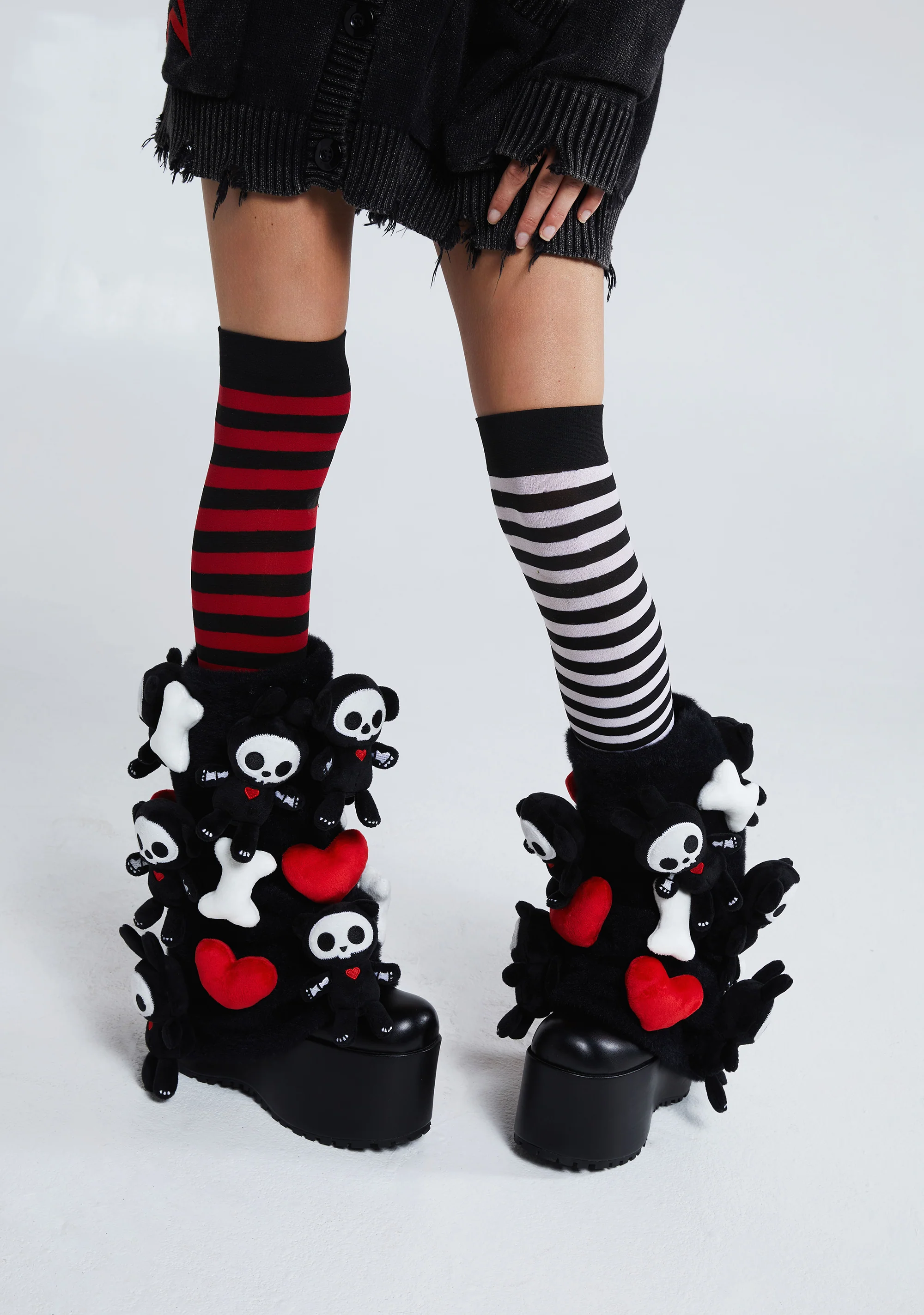 Snuggle Wonderland Platform Boots - Skelanimals - Image 7