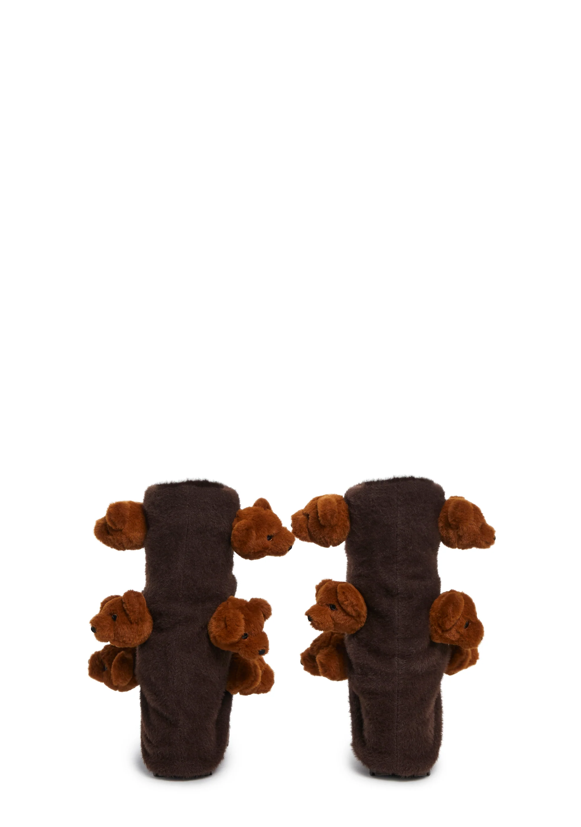 Snuggle Wonderland Platform Boots - Teddy Bear - Image 4