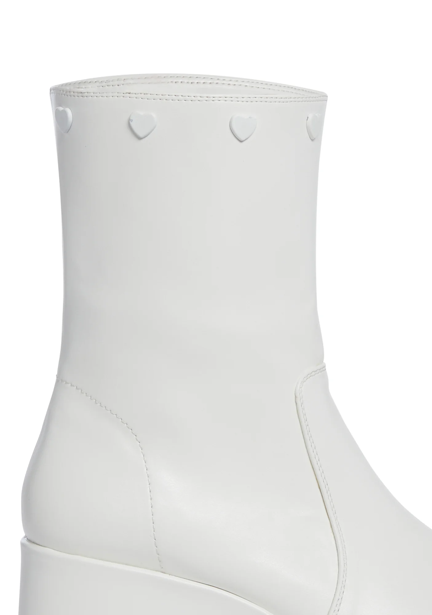 Snuggle Wonderland Platform Boots - White - Image 2